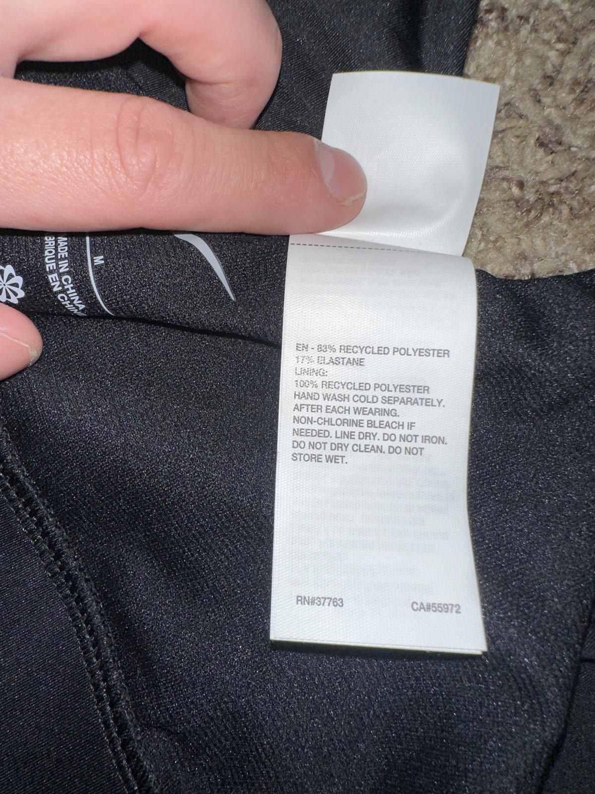 Nike Nike Women's Big Logo Lined Bikini Top Swim Size ONE SIZE - 6 Thumbnail