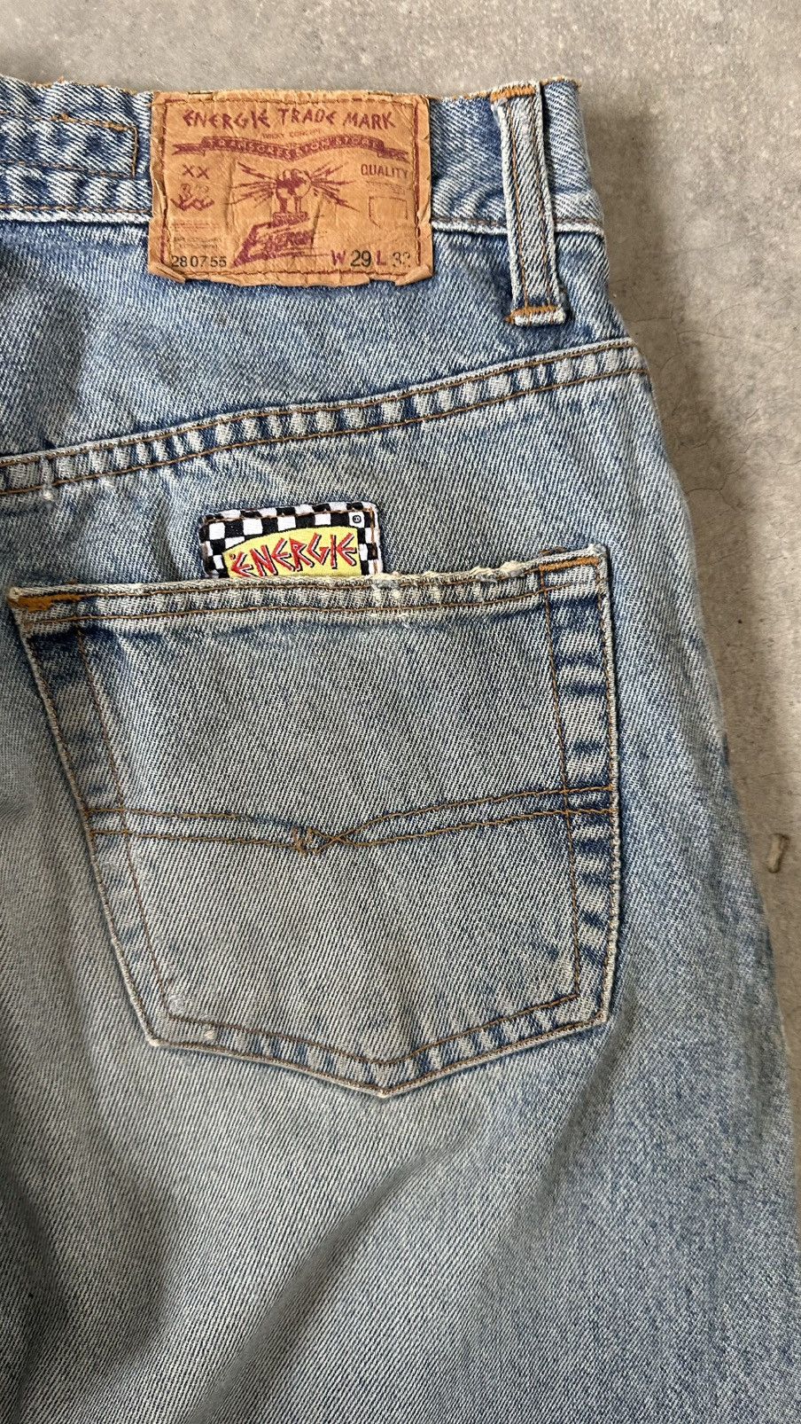 Energie VINTAGE ENERGIE DISTRESSED DENIM PANT Size US 30 / EU 46 - 12 Thumbnail