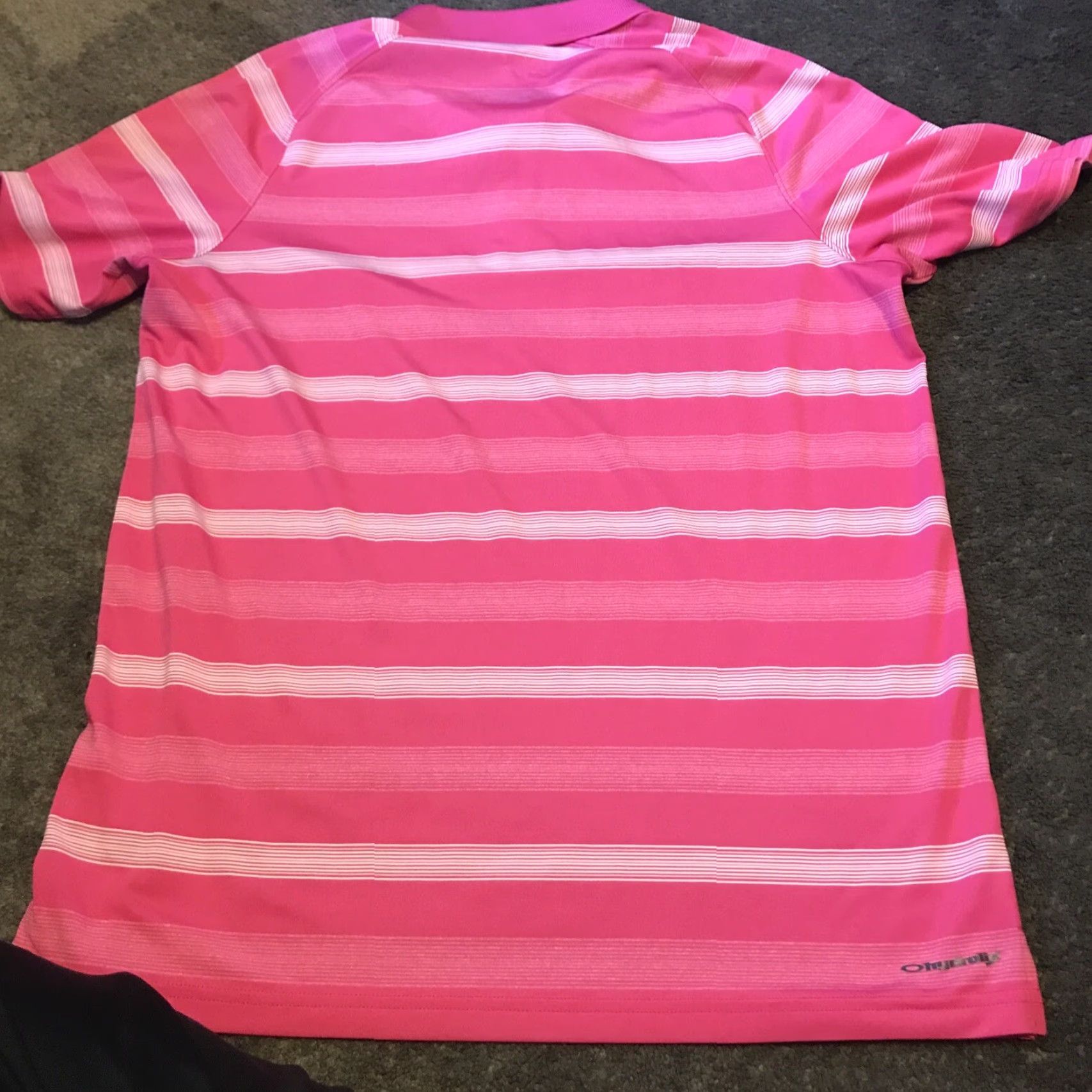Oakley Oakley Polo Shirt Mens S Golf Performance Hydrolix Short Sleeve Pink Size US S / EU 44-46 / 1 - 3 Thumbnail