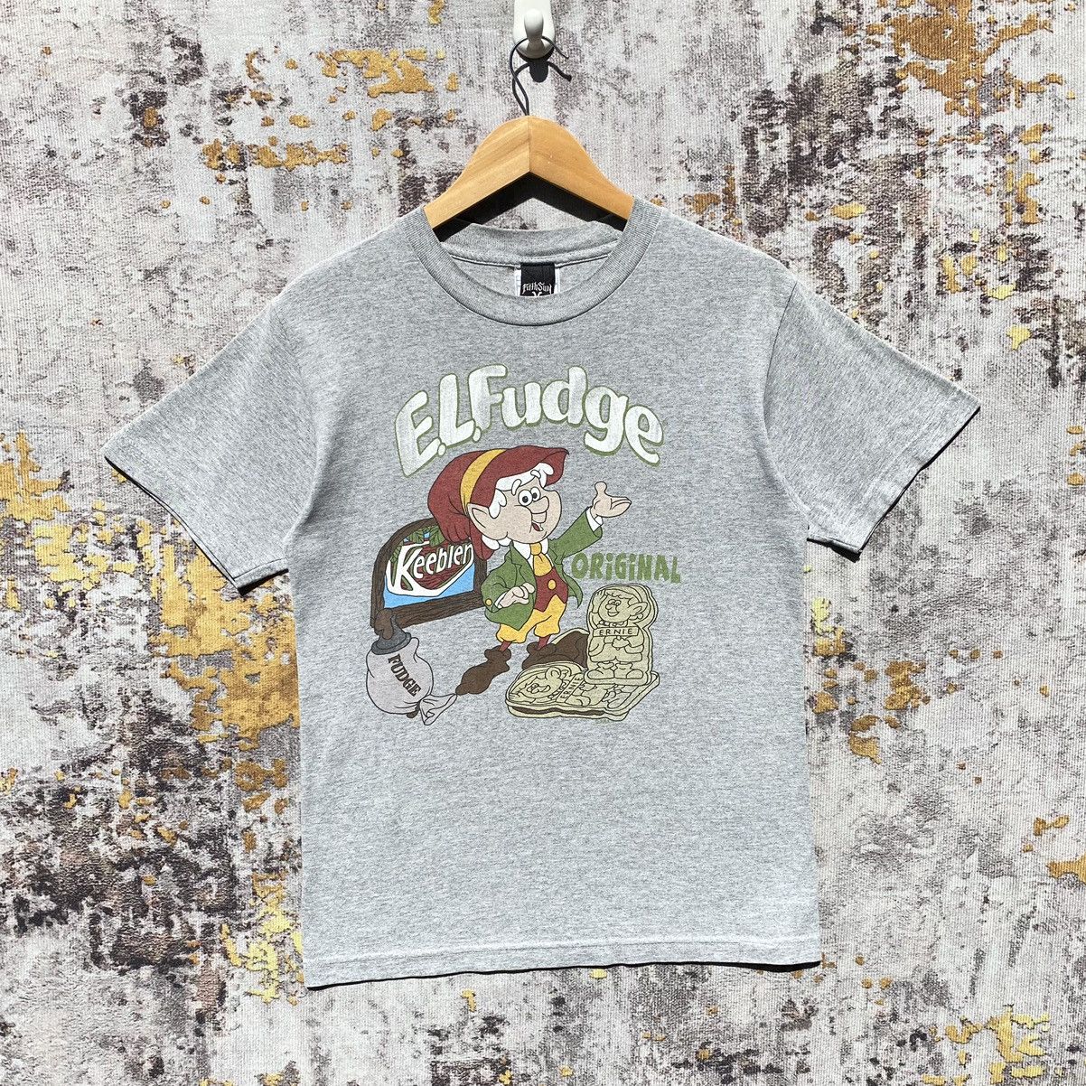 Vintage Vintage E.L Fudge American Snack Food Shirt Keebler EL Fudge Size US S / EU 44-46 / 1 - 1 Thumbnail