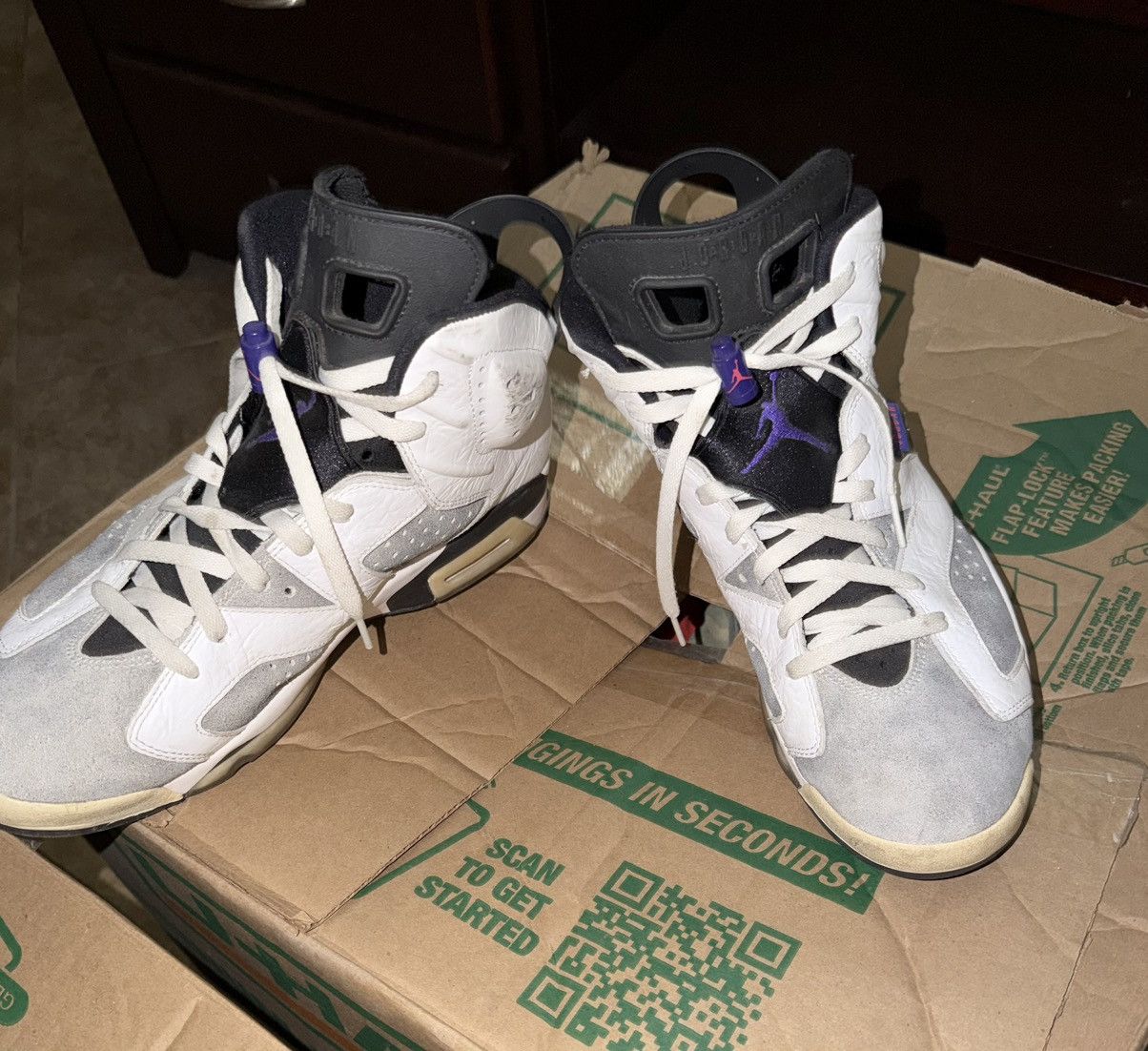 Jordan Brand Nike Air Jordan 6 Retro LTR 'Flint' Size 11 Size US 11 / EU 44 - 5 Thumbnail