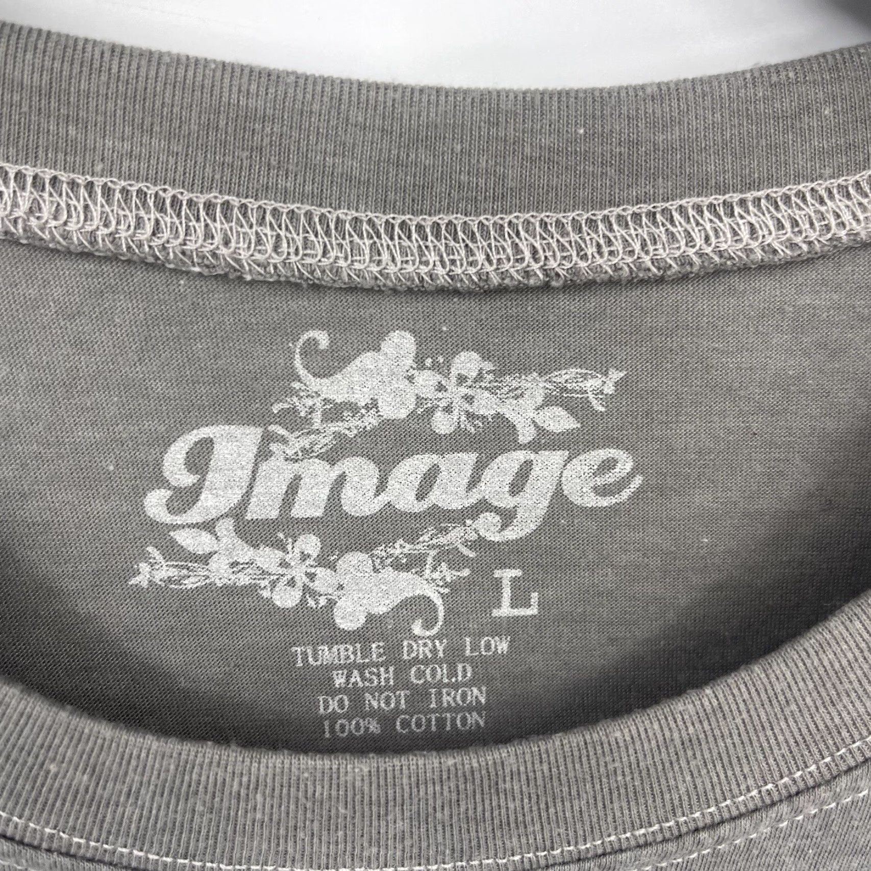 Vintage Image Rolling Stones Tshirt Womens Large Gray Short Sleeve Band Tee Size L / US 10 / IT 46 - 7 Thumbnail