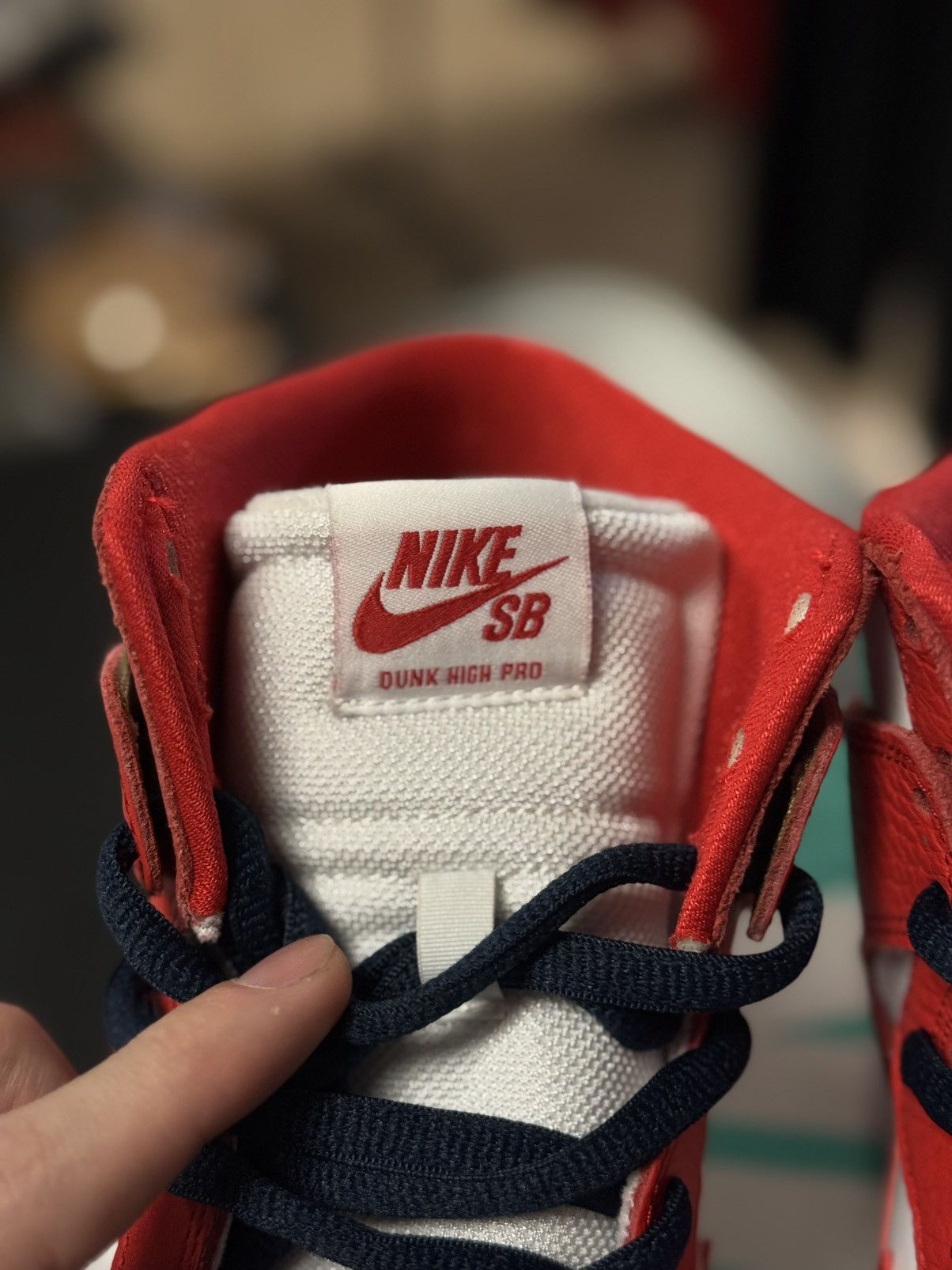 Nike NIKE SB ZOOM DUNK HIGH PRO "FUTURE COURT" UNIVERSITY RED Size US 11 / EU 44 - 11 Thumbnail