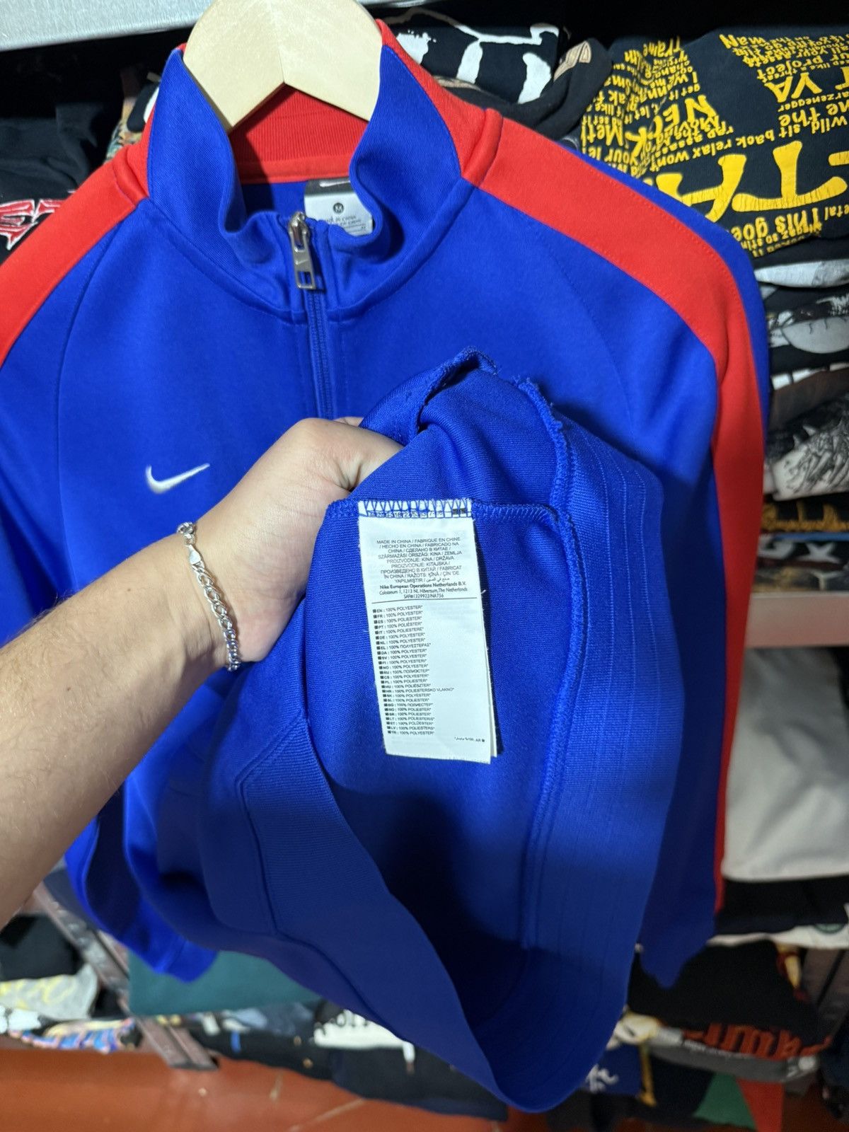 Nike Nike Croatia 2014 2015 Soccer Football Track Top Jacket Size US M / EU 48-50 / 2 - 8 Thumbnail
