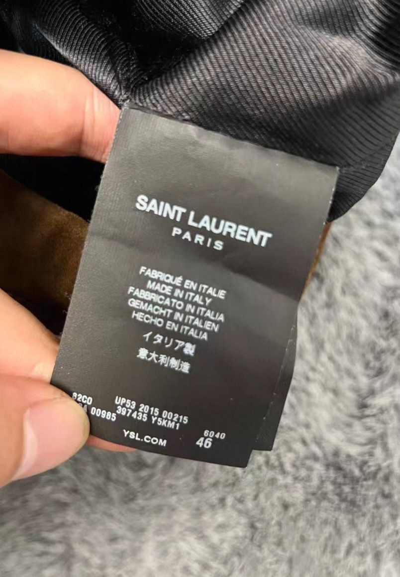 Saint Laurent Paris Saint Laurent Paris Lamb Leather jacket Size US S / EU 44-46 / 1 - 4 Thumbnail