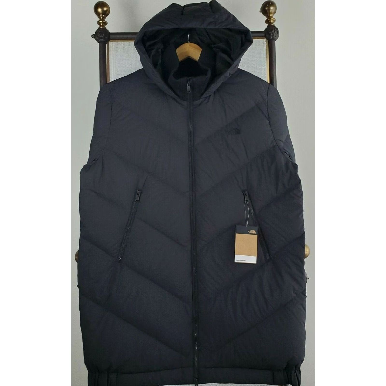 The North Face VINTAGE The North Face XL Womens Down Filled Hooded Coat Parka Black 550 Size XL / US 12-14 / IT 48-50 - 6 Thumbnail