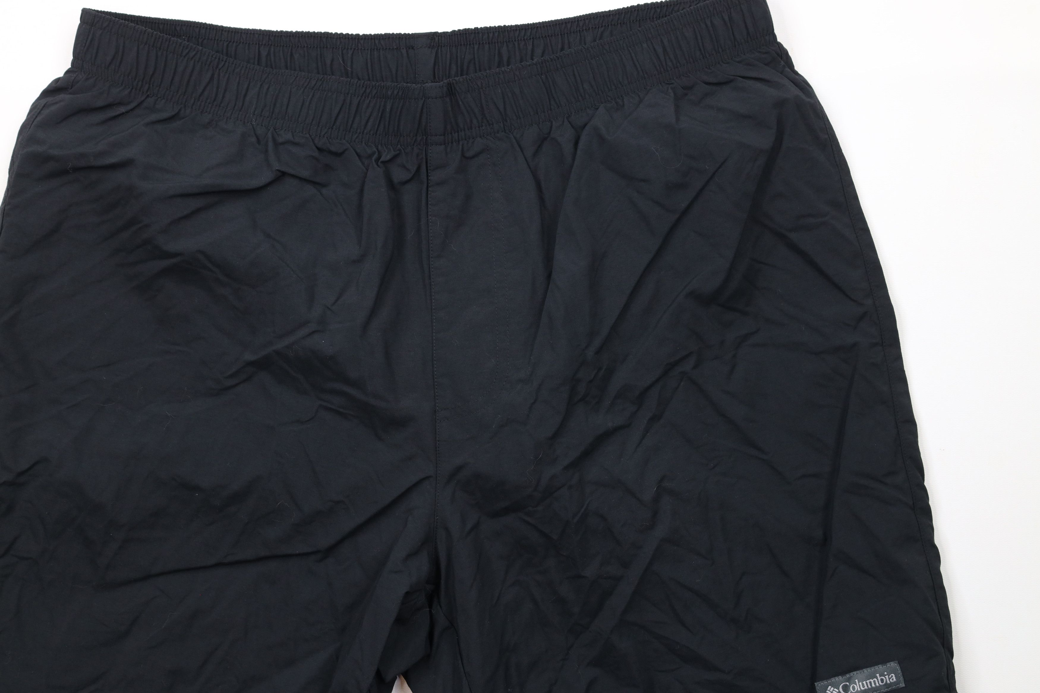Columbia × Vintage Vintage Columbia Out Box Logo Lined Above Knee Shorts Black Size US 34 / EU 50 - 3 Thumbnail