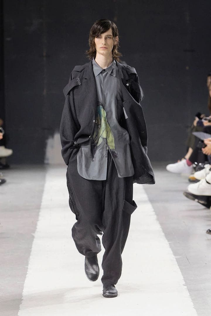 Yohji Yamamoto SS24 Jacket Strap Details Size US M / EU 48-50 / 2 - 1 Thumbnail