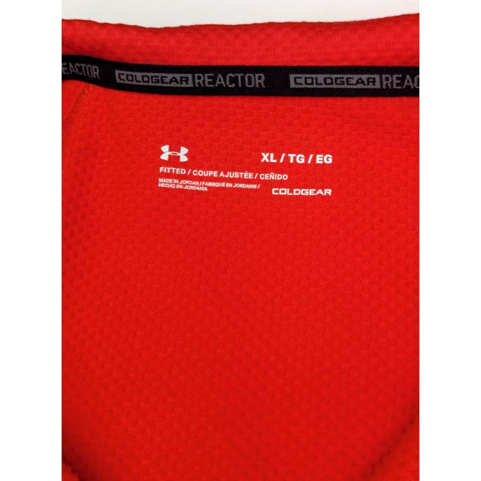 Under Armour Under Armour Cold Gear Reactor 1/4 Zip Pullover Men XL Long Sleeve Orange Shirt Size US XL / EU 56 / 4 - 2 Thumbnail