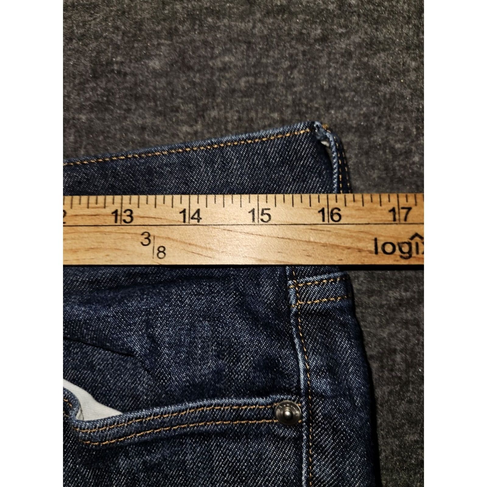Everlane Everlane Jeans Slim Men 32x28 32x30 Stretch Blue Denim City Preppy Modern Slim Fit Tapered Regular Inseam 28 Size US 32 / EU 48 - 3 Thumbnail
