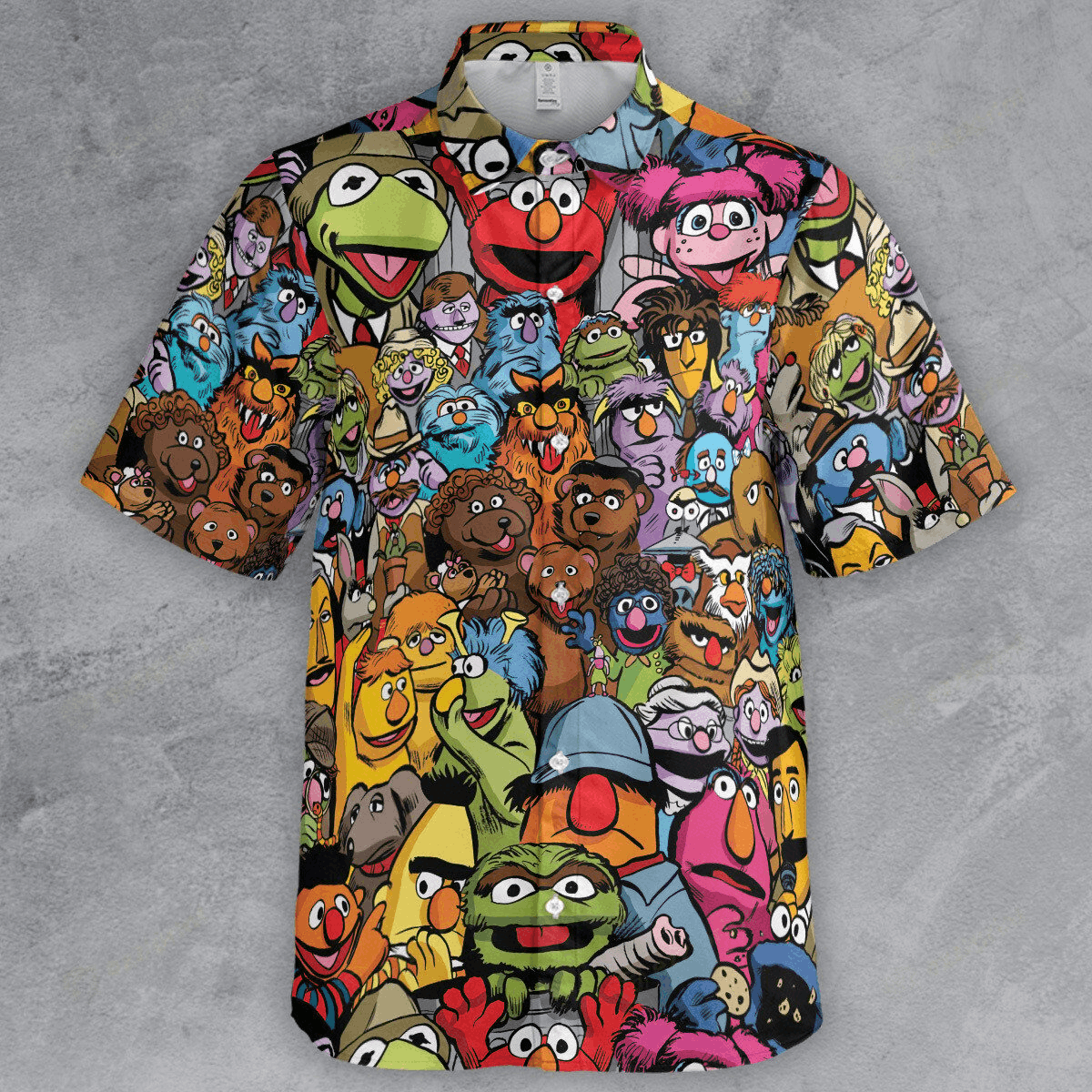 Designer × The Unbranded Brand All Muppets Characters Are Here Button Down Shirt Size US L / EU 52-54 / 3 - 2 Thumbnail