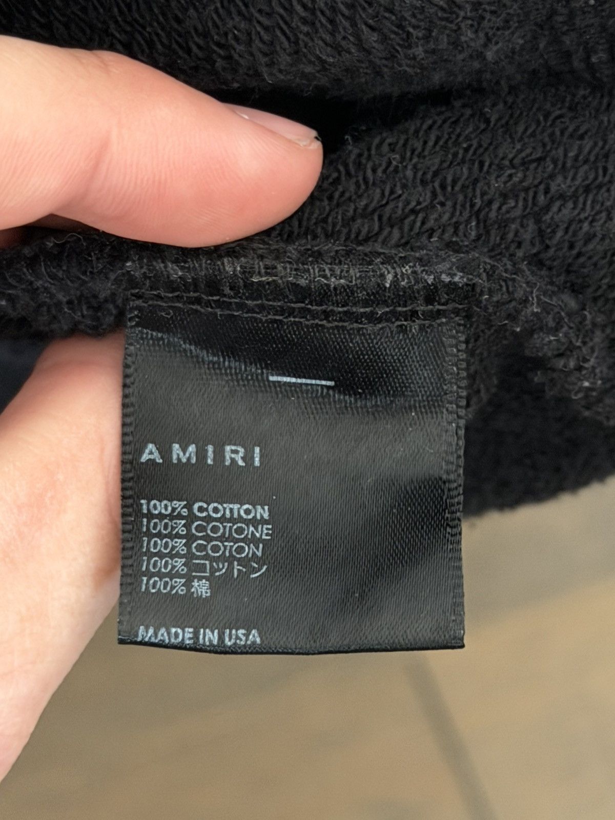 Amiri Amiri Hoodie With Yellow Print Size US M / EU 48-50 / 2 - 9 Thumbnail