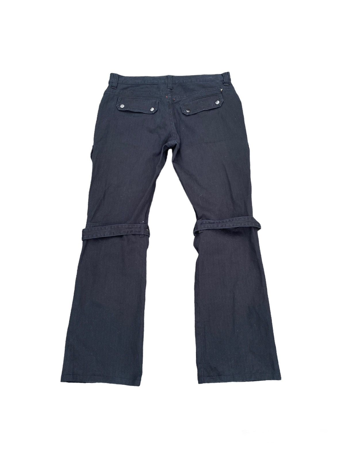 Hysteric Glamour 2000s Semantics Design Multipocket Bondage Flare Pant Size US 33 - 2 Thumbnail