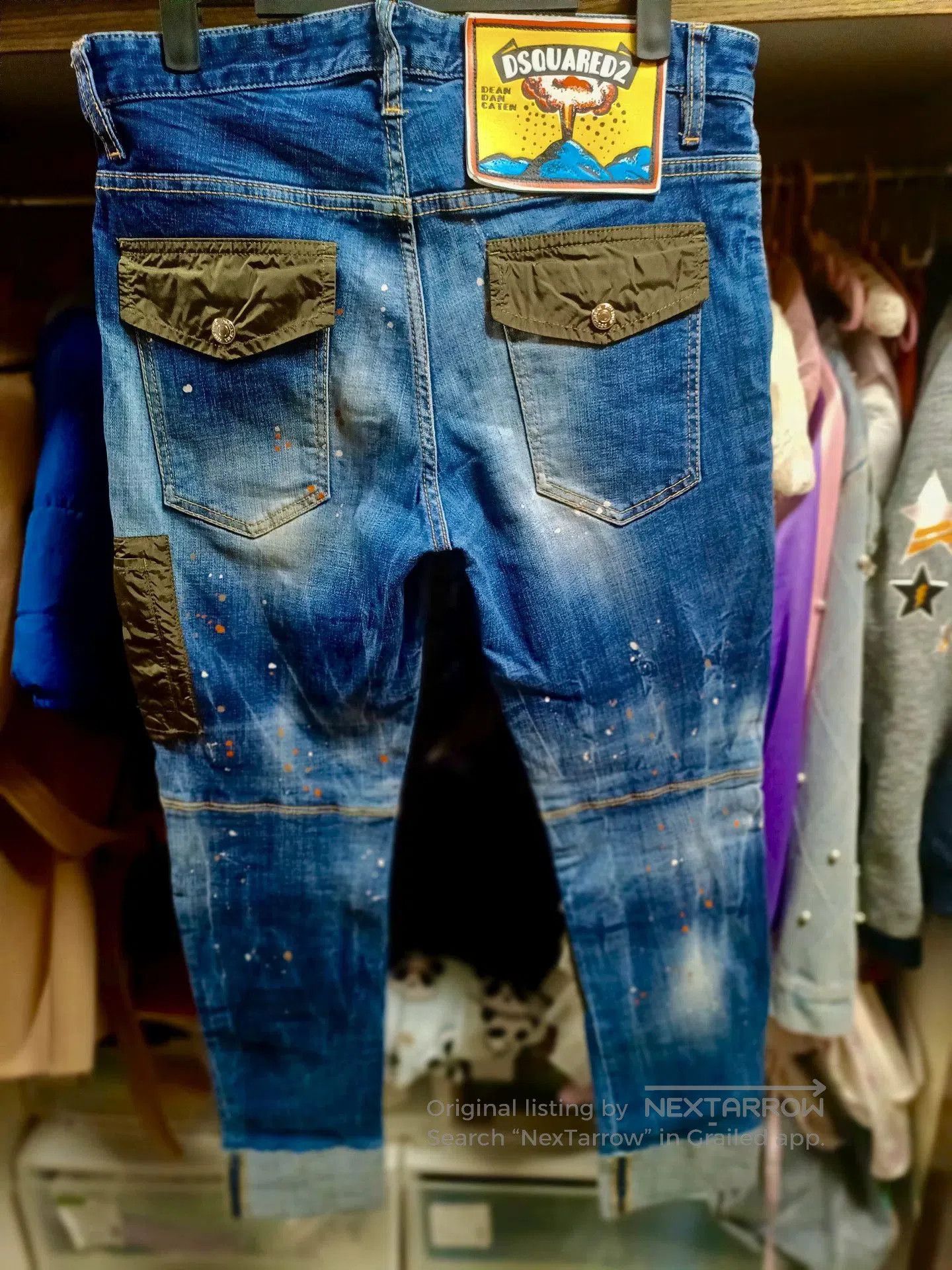 Dsquared2 Dsquared2 Sailor Cargo Jeans Nylon. Size US 28 / EU 44 - 2 Thumbnail