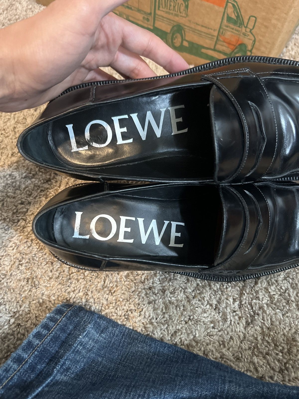 Loewe Loewe Penny Loafer Size US 11 / EU 44 - 2 Thumbnail