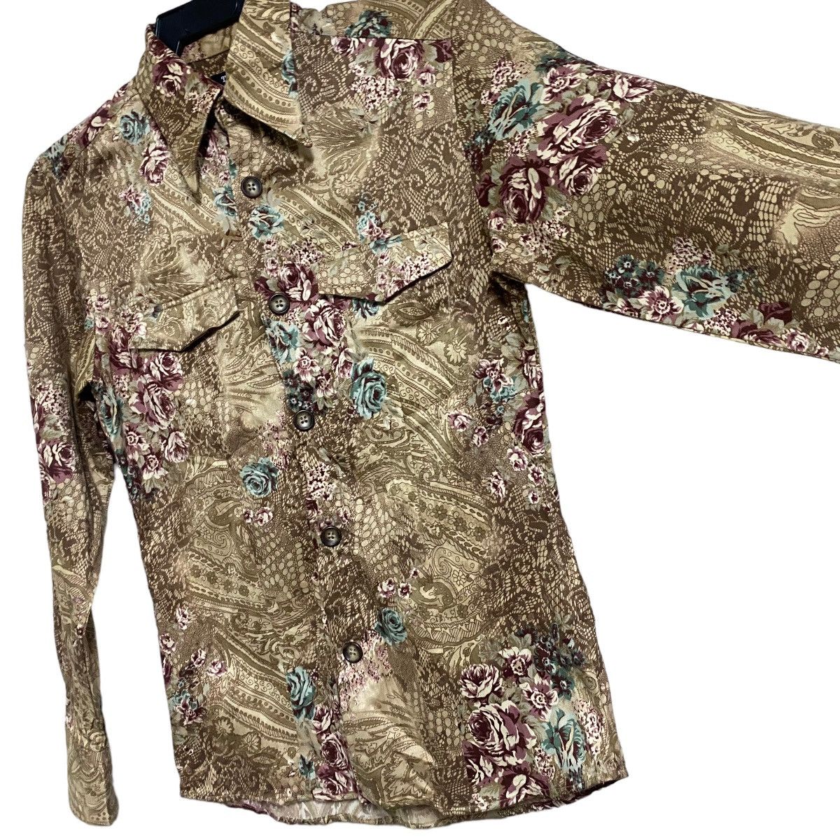Tornado Mart Tornado Mart Japan Paisley Shirt Button Up Retro Collar Size US S / EU 44-46 / 1 - 7 Thumbnail