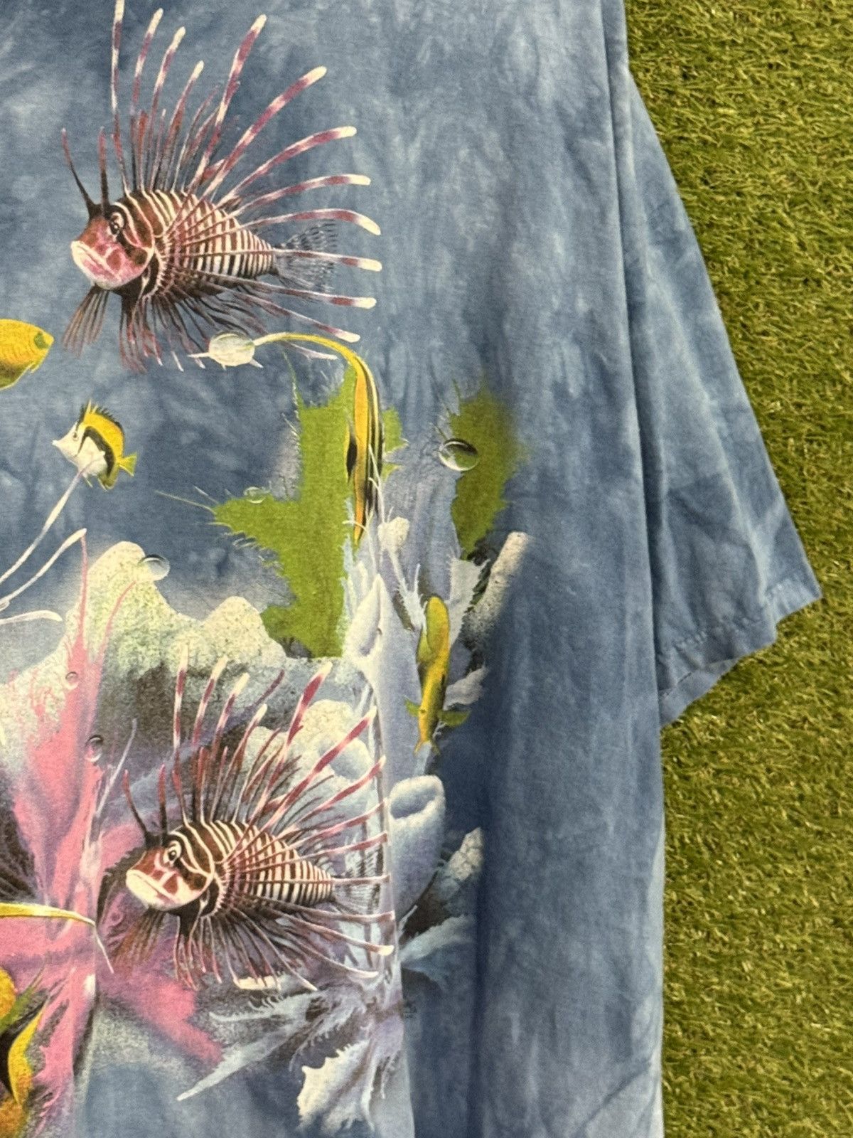 Vintage Vintage Aquarium Fish Aqua Water Ocean All Over Print Tee Size US XXL / EU 58 / 5 - 3 Thumbnail