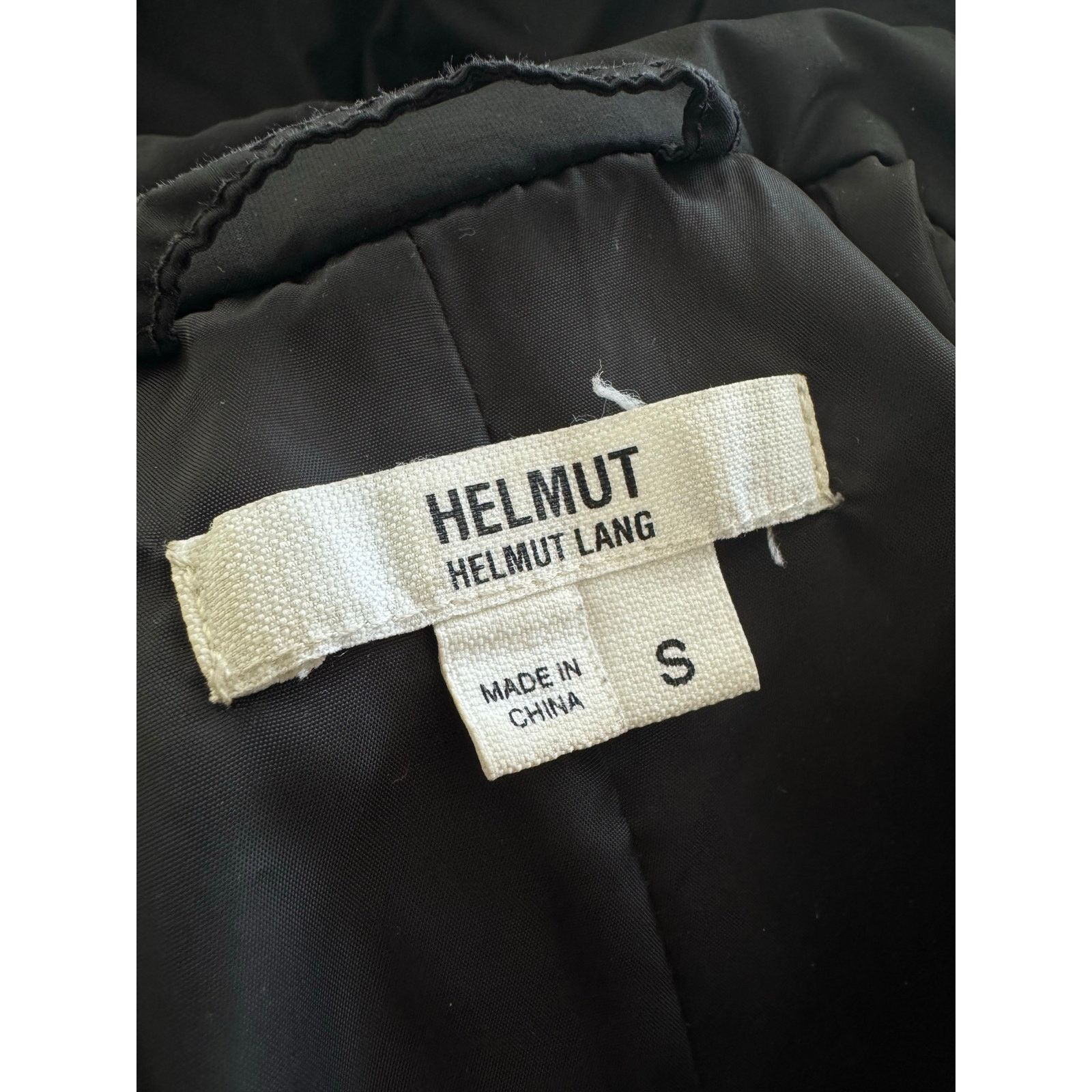 Helmut Lang Helmut Lang Down Puffer Jacket Black Hooded Minimal Size S / US 4 / IT 40 - 3 Thumbnail