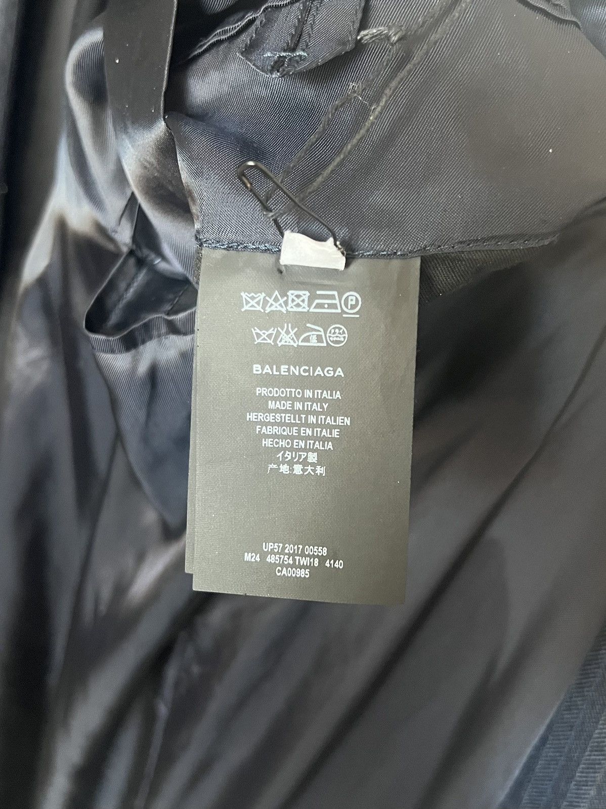 Balenciaga 17FW Padded Trench Coat Size US M / EU 48-50 / 2 - 10 Thumbnail