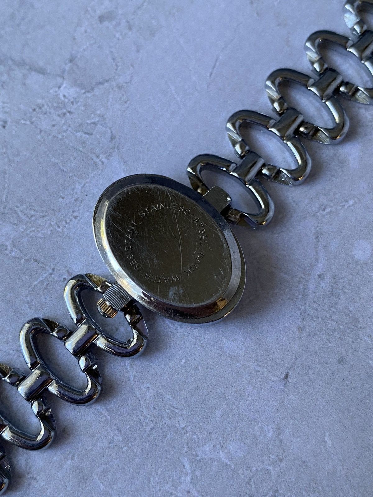 Jewelry × Vintage Futuristic Metal Bracelet Watch Size ONE SIZE - 13 Thumbnail