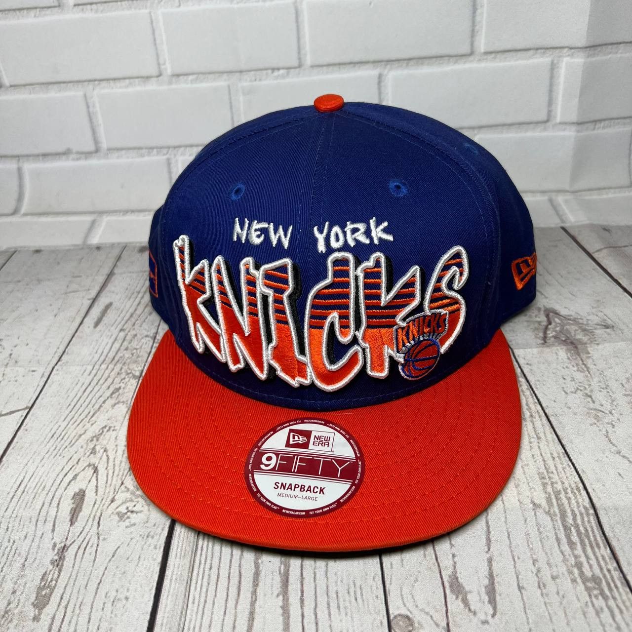 New Era New York knicks NBA 9Fifty New Era Hat Snapback Cap Blue Men ...