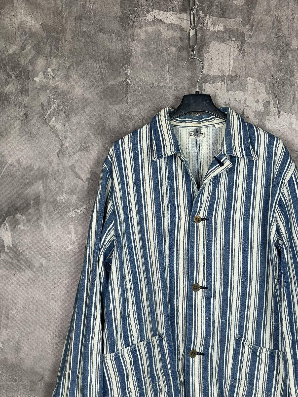 J.S. Homestead × Vintage J.S. Homestead Vintage 90s Knit Button Ups Rare Shirt Size US L / EU 52-54 / 3 - 3 Thumbnail