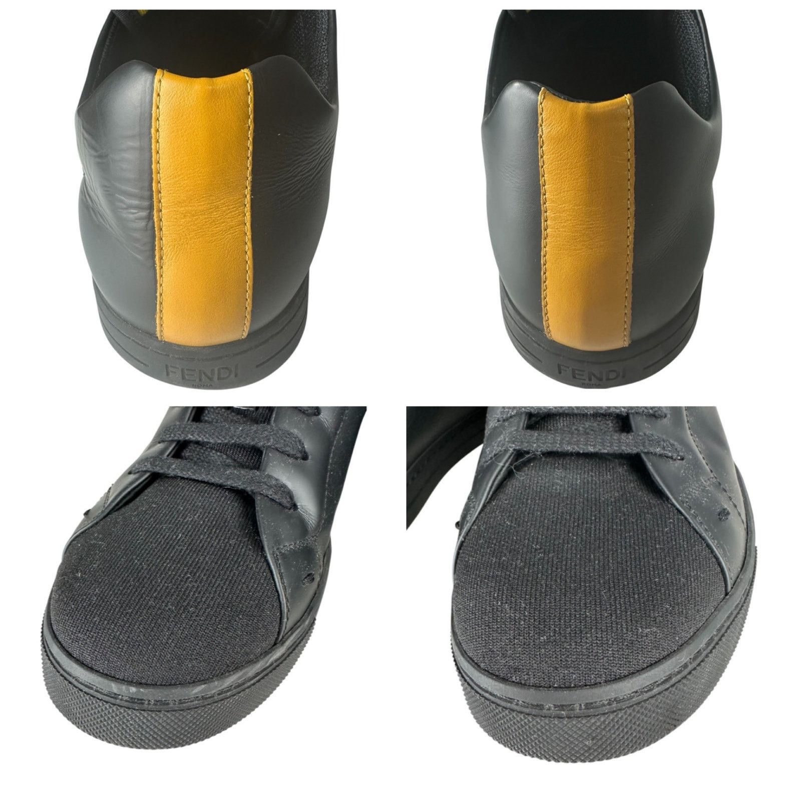 Fendi Fendi Leather Sneakers Size US 8 / EU 41 - 7 Thumbnail