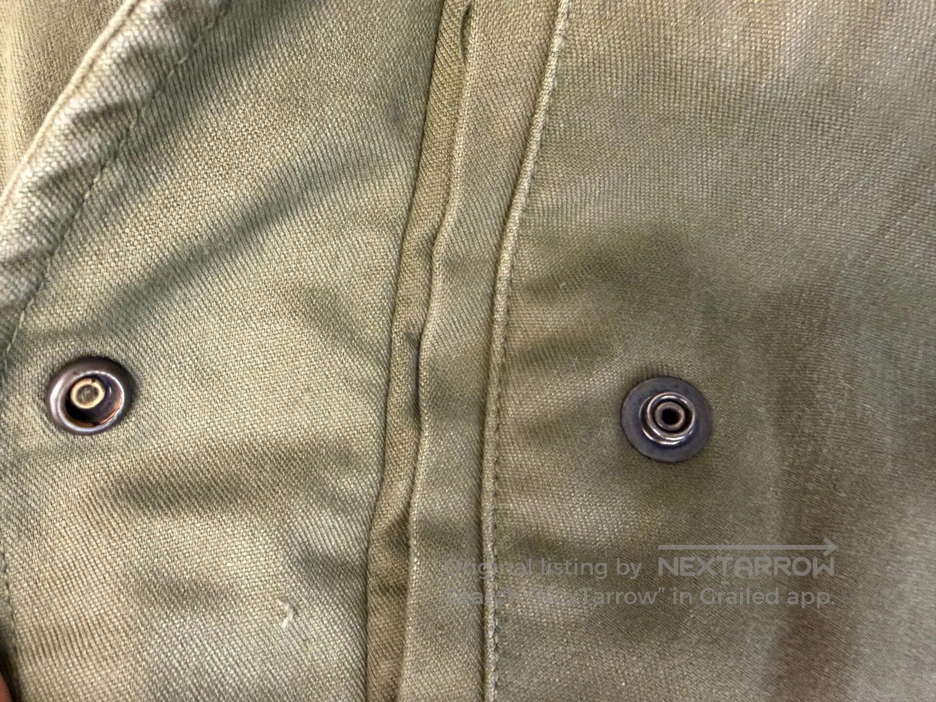 Vintage US Military Copper Zipper Deck Pants Size M. Size US 30 / EU 46 - 6 Thumbnail