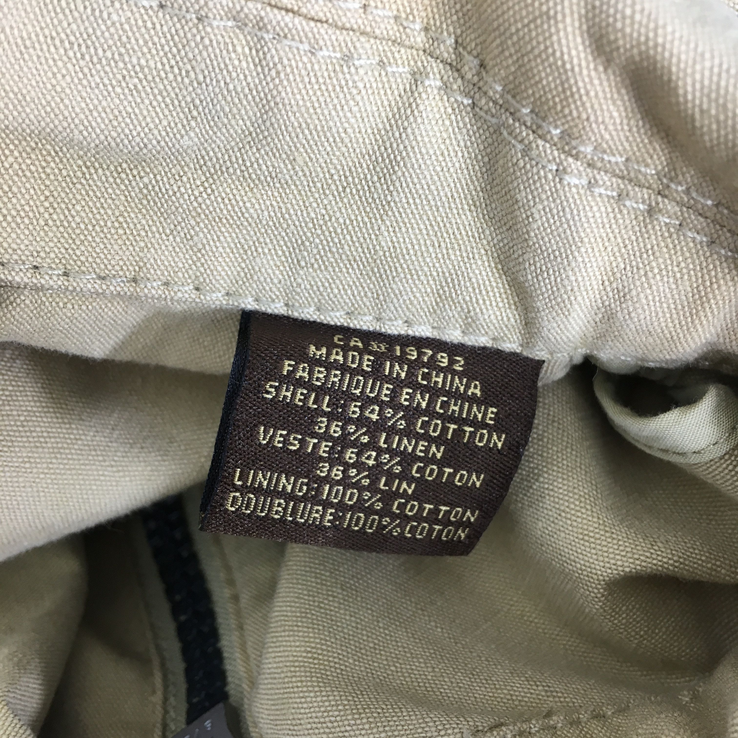 Timberland Vintage Timberland Workwear Chore Beige Denim Jacket Size US M / EU 48-50 / 2 - 10 Thumbnail