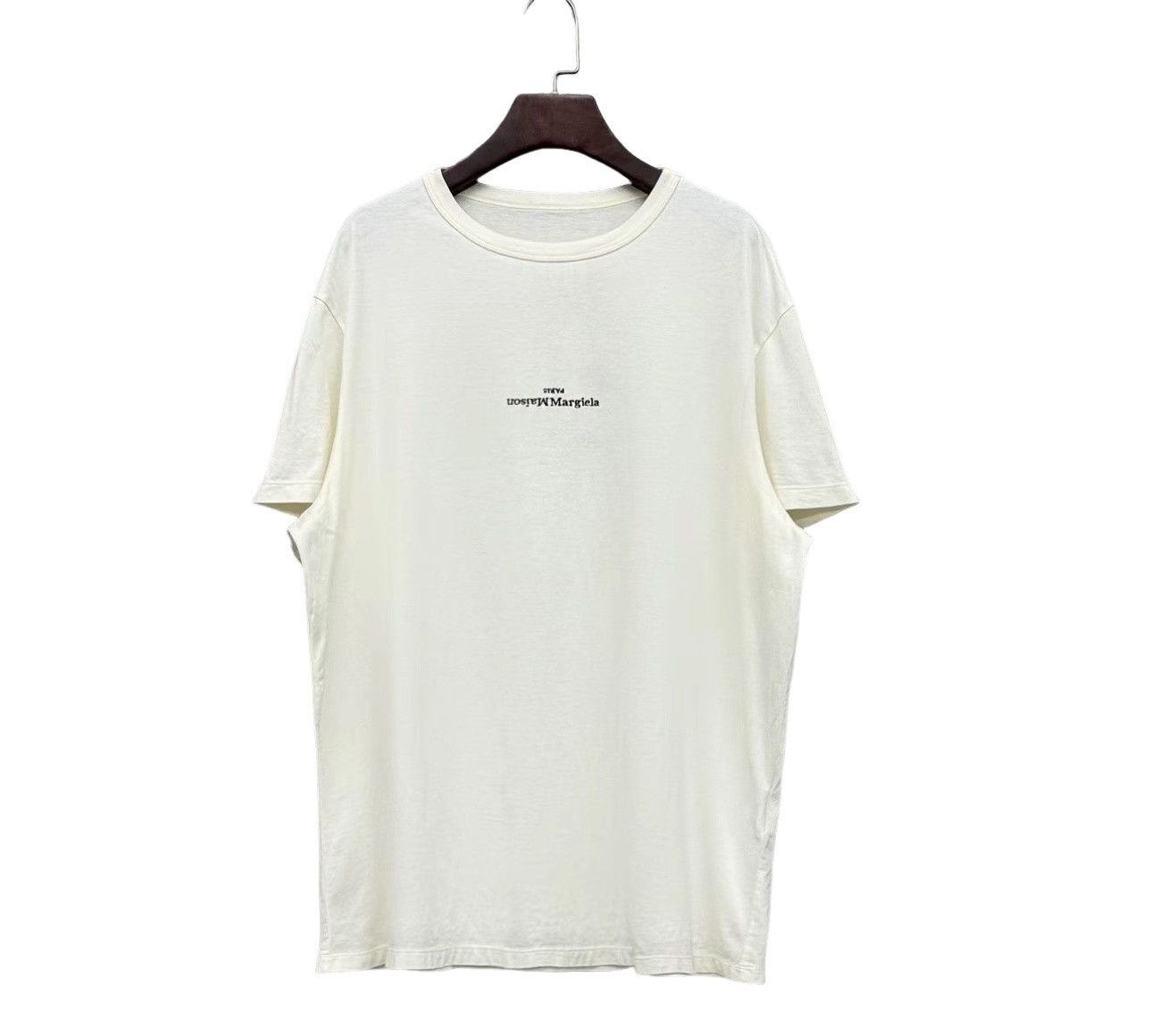 Maison Margiela Maison Margiela Reversed Logo T-Shirt Size M Size US M / EU 48-50 / 2 - 1 Thumbnail