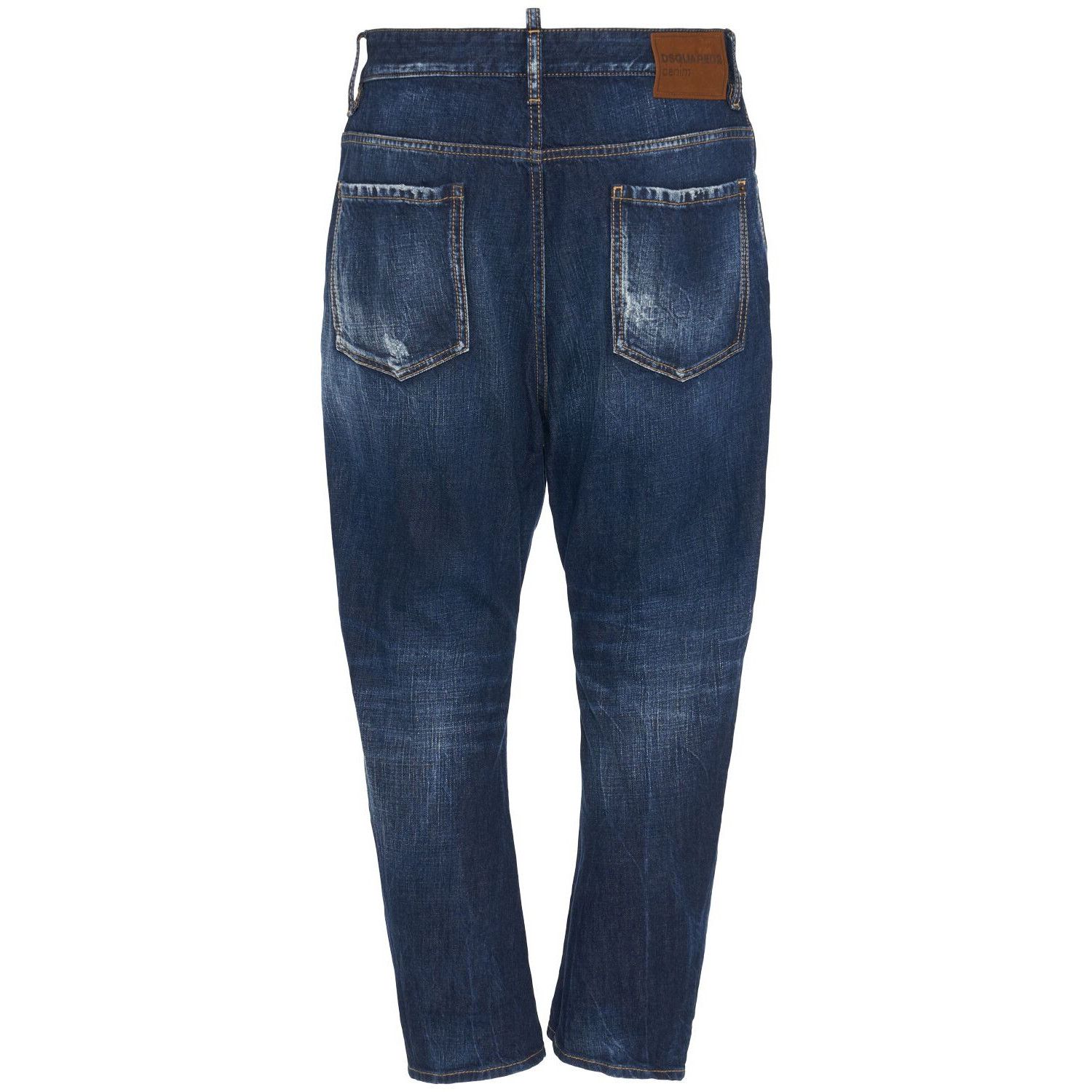 DSQUARED2 Dan Big Brother Navy Jeans New & Authentic (Men's