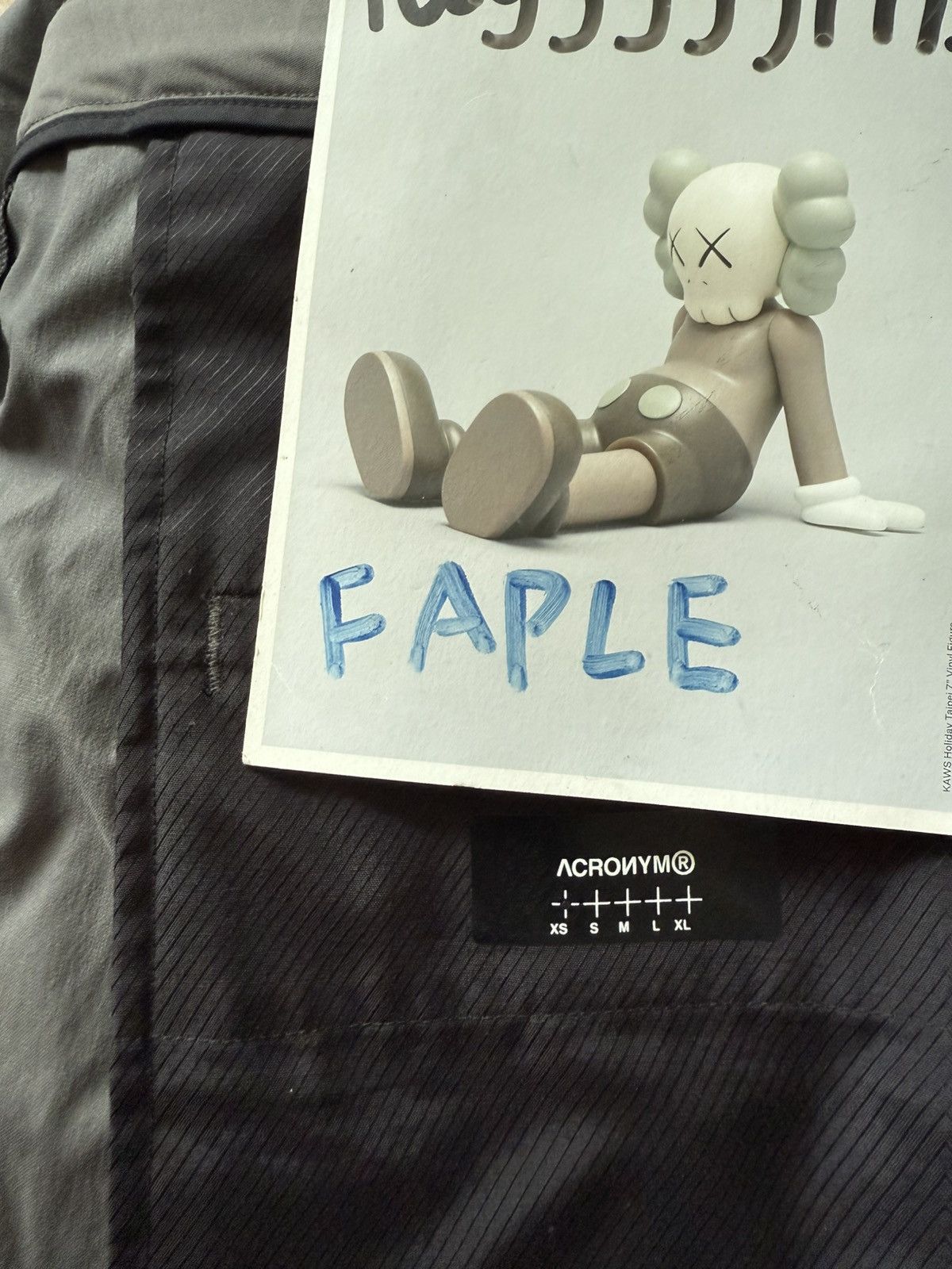 Acronym P30AL-E Wide-Leg Belted Layered Nylon Cargo Trousers - Gray Size US 28 / EU 44 - 5 Thumbnail