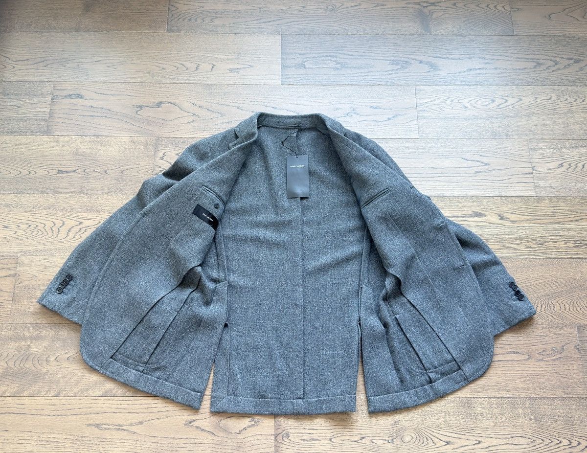 Ring Jacket Ring Jacket Mens Balloon Wool Japan Made 3 buttons Jacket Size 42S - 11 Thumbnail