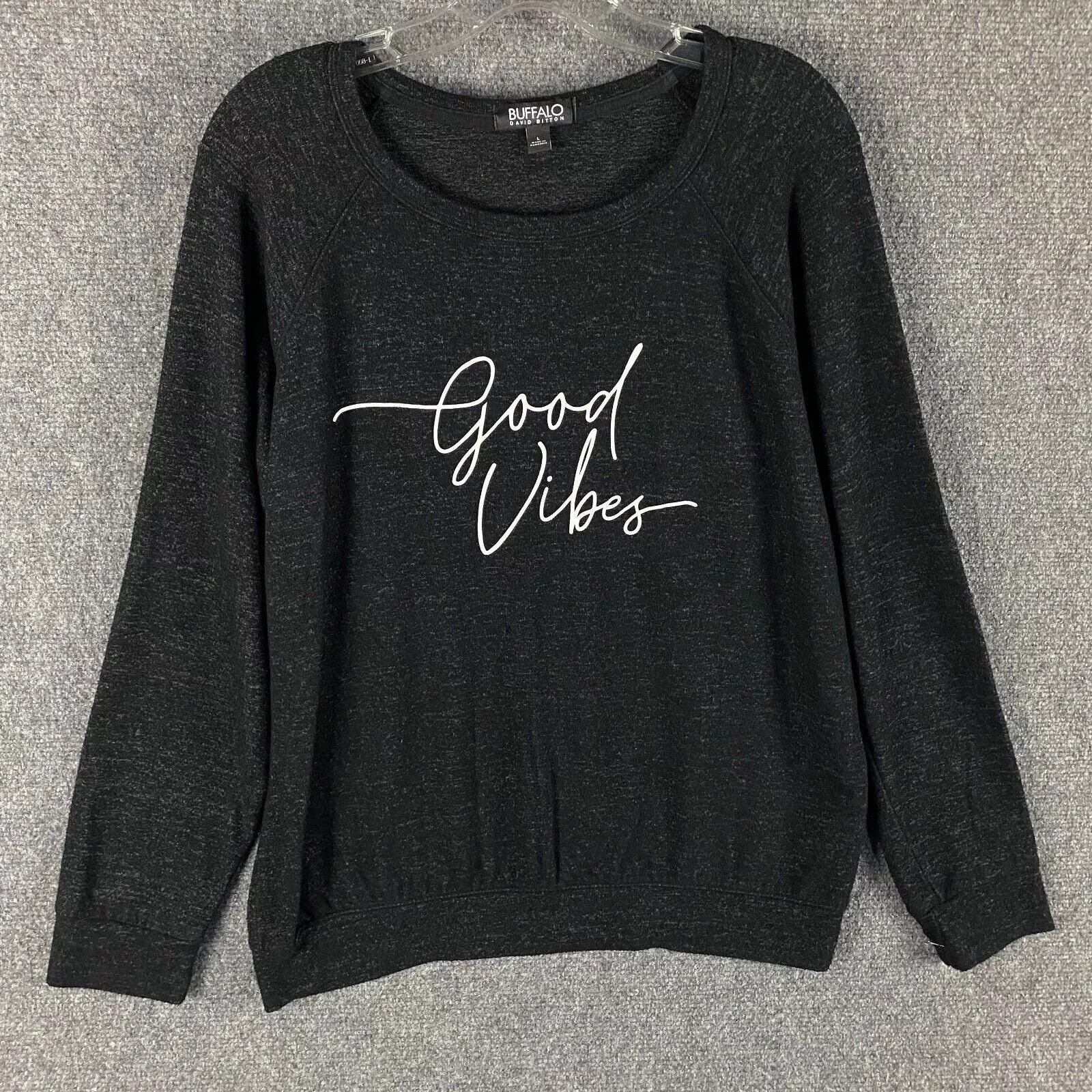 Buffalo David Bitton Buffalo David Bitton Sweater Women's Large Casual Pullover Size L / US 10 / IT 46 - 1 Thumbnail