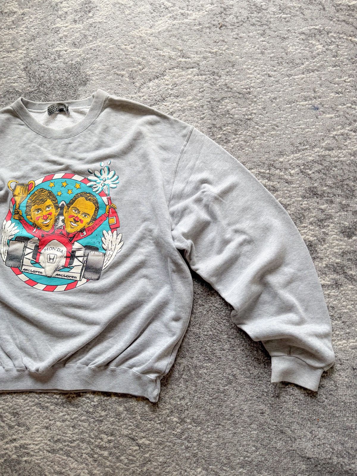 Honda Vtg Honda Mclaren Sweatshirt Size US M / EU 48-50 / 2 - 4 Thumbnail