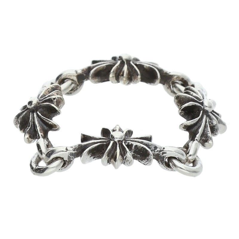 Chrome Hearts Chrome Hearts Tiny ECH Plus Silver Ring Size ONE SIZE - 3 Thumbnail