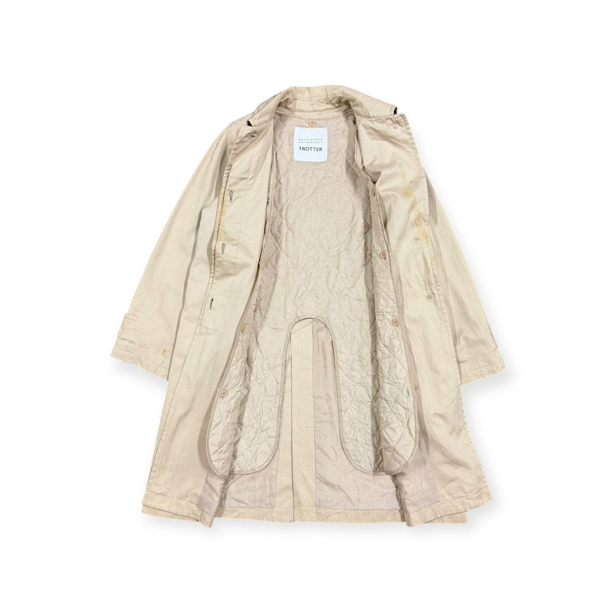 Mackintosh Vtg🔥Mackintosh Philosophy Trotter Trechcoat Size US M / EU 48-50 / 2 - 2 Thumbnail