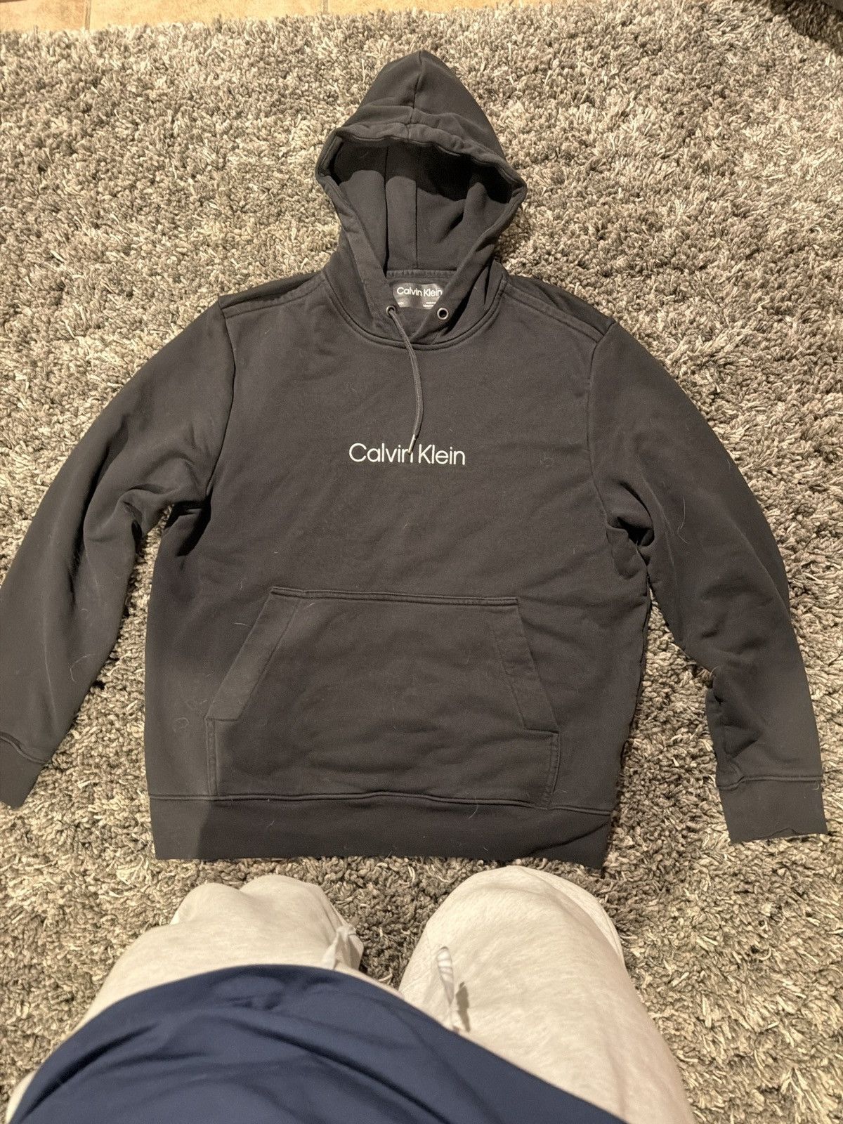 Calvin Klein Black Calvin Klein Hoodie Size US S / EU 44-46 / 1 - 1 Thumbnail