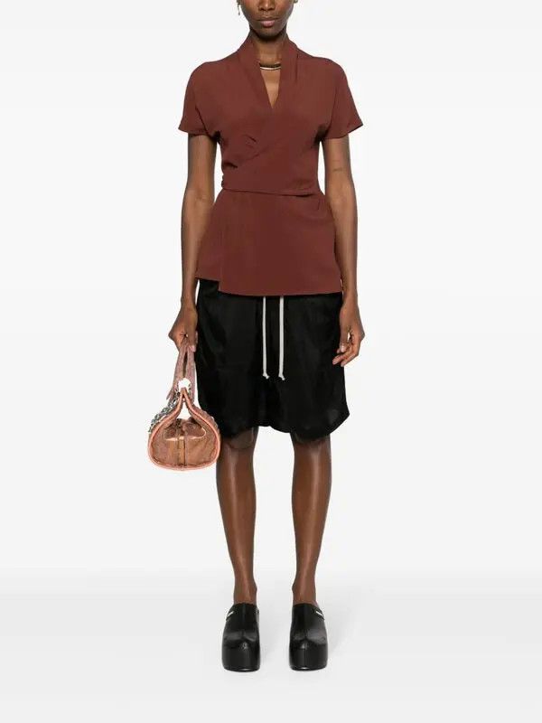 Rick Owens o1y0126 Blouse in Brown Size M / US 6-8 / IT 42-44 - 5 Thumbnail
