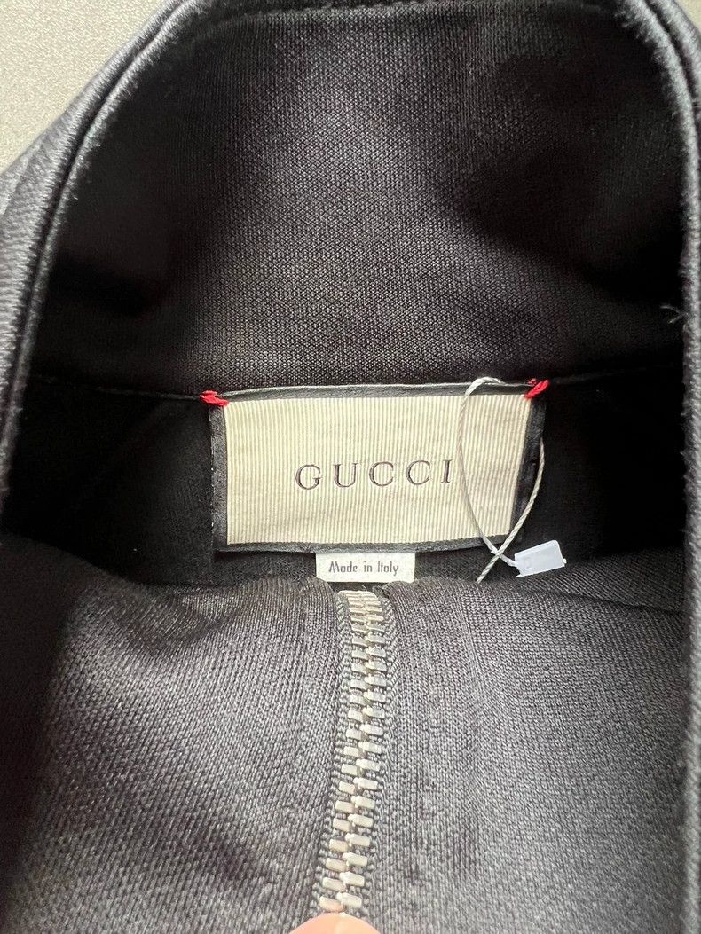 Gucci Gucci Side Logo Zipper Stand-Coll Jacket School Uniform 250 Size US M / EU 48-50 / 2 - 2 Thumbnail