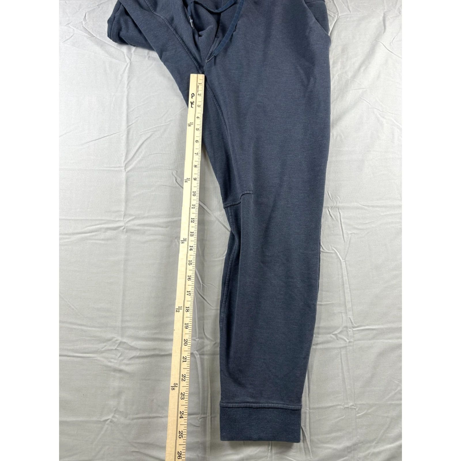Lululemon Lululemon Pants Mens M Blue Jogger Sweatpants Elastic Waist Pocket Knit 26in Inseam Casual Activewear Size US 31 - 4 Thumbnail