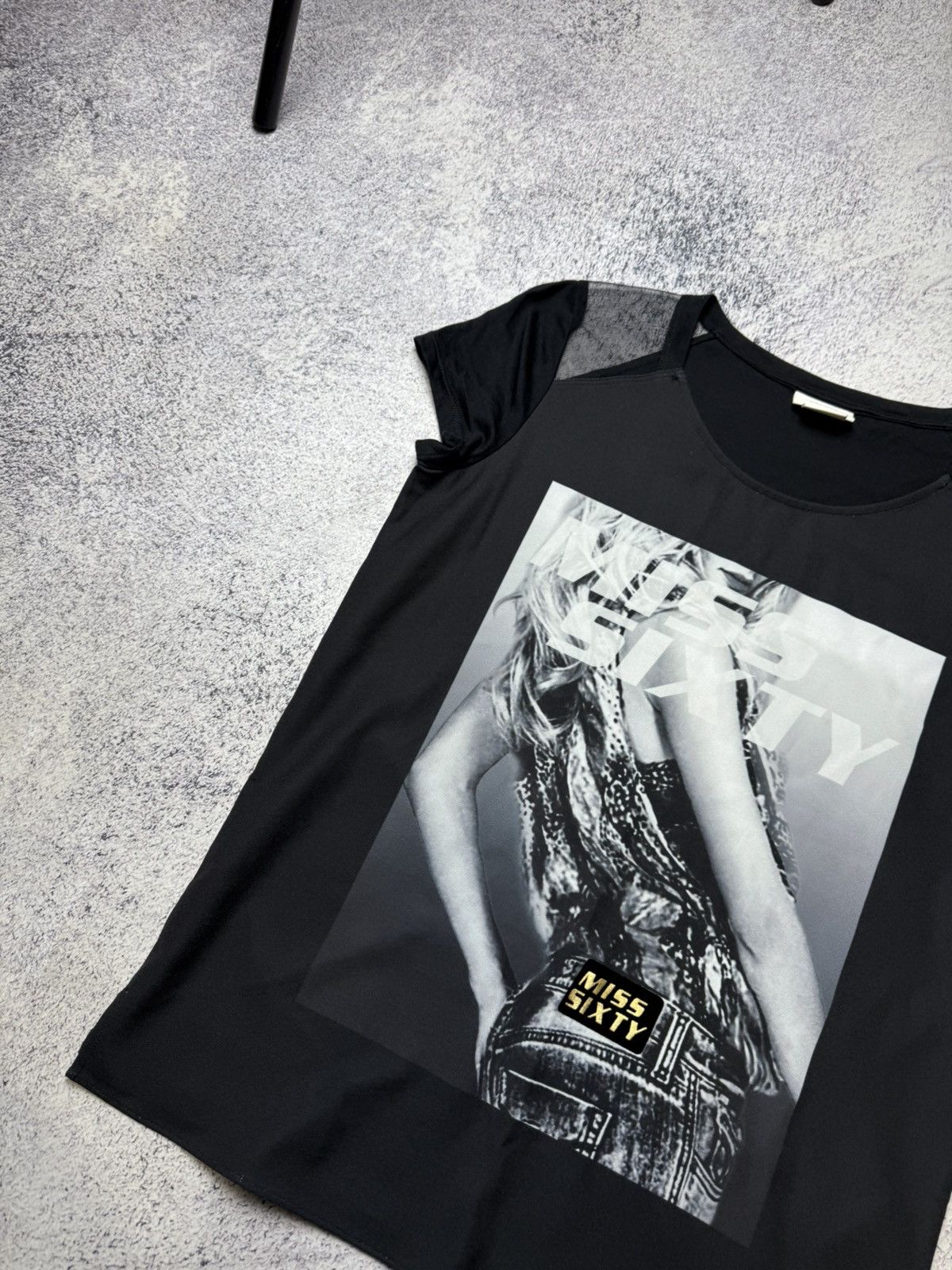 Miss Sixty Vintage Miss Sixty Sexy Logo Girl Gun Tee Y2K Awant Garde Size M / US 6-8 / IT 42-44 - 3 Thumbnail