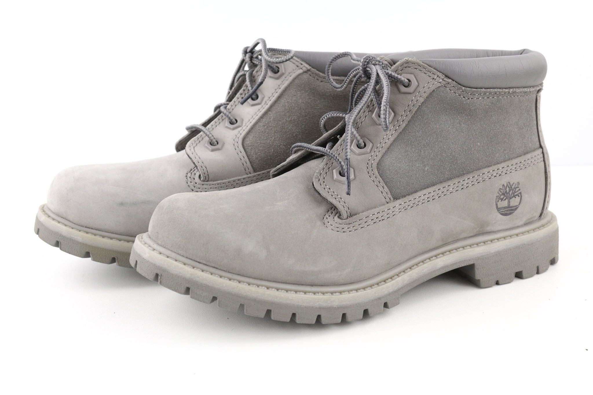 Timberland A1GYX-A3198 EU37.5/38 Grey Leather 80577 Size US 7.5 / IT 37.5 - 2 Thumbnail