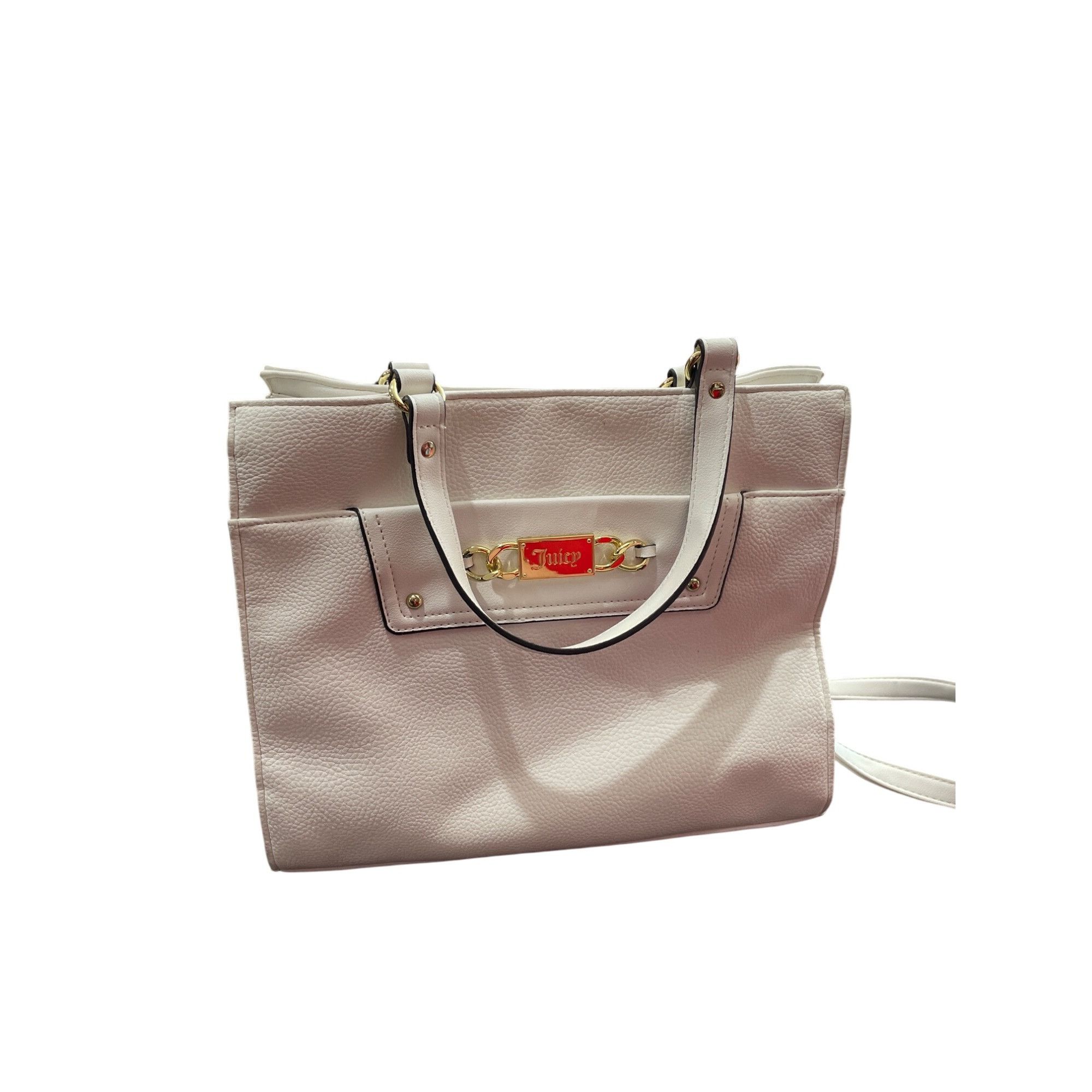Juicy Couture Juicy Couture Womens White gold accents hand crossbody bag S Size ONE SIZE - 1 Thumbnail