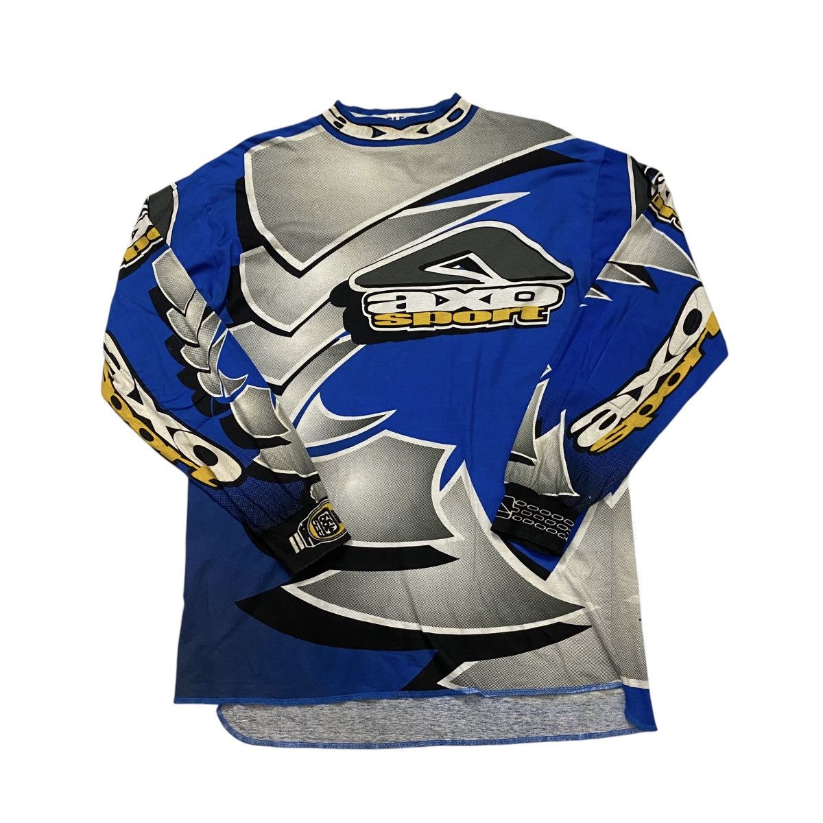 Gear for Sports × Vintage Vintage 90s AXO Sport Team D-max Racing Motocross Sweatshirt Size US M / EU 48-50 / 2 - 7 Thumbnail