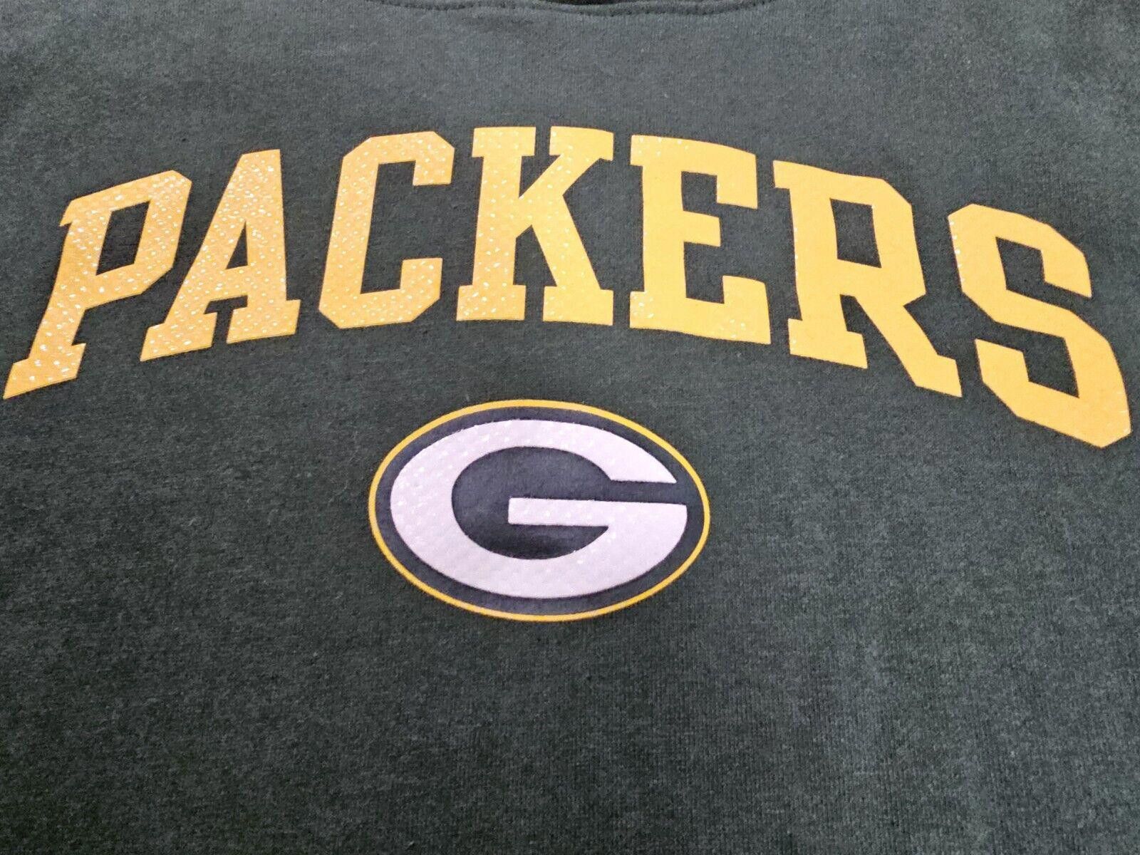 NFL NFL Green Bay Packers Youth XL(14/16) Pullover Hoodie Pocket Size ONE SIZE - 3 Thumbnail