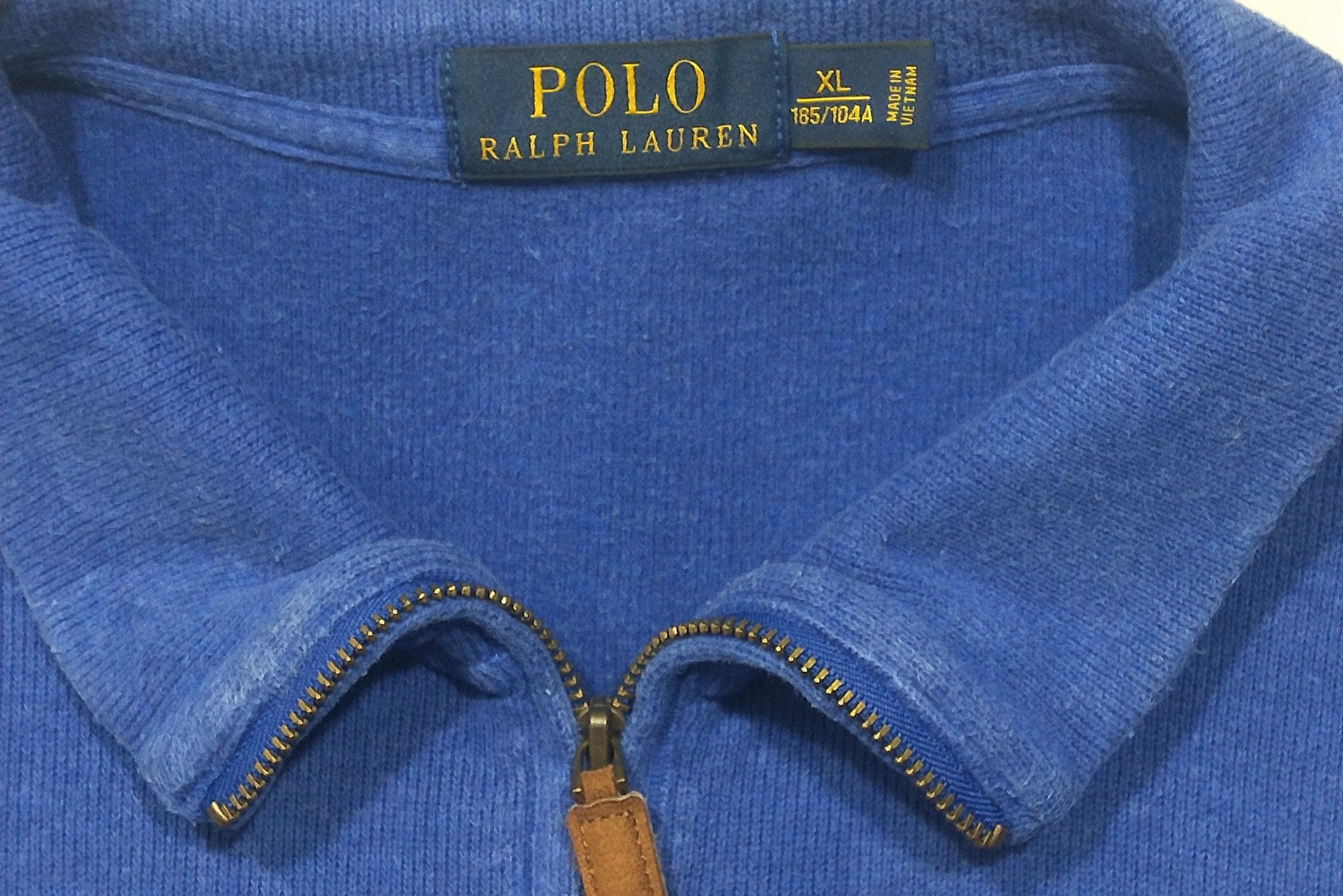 Japanese Brand × Polo Ralph Lauren Polo Ralph Lauren Half Zipp Size US XL / EU 56 / 4 - 3 Thumbnail