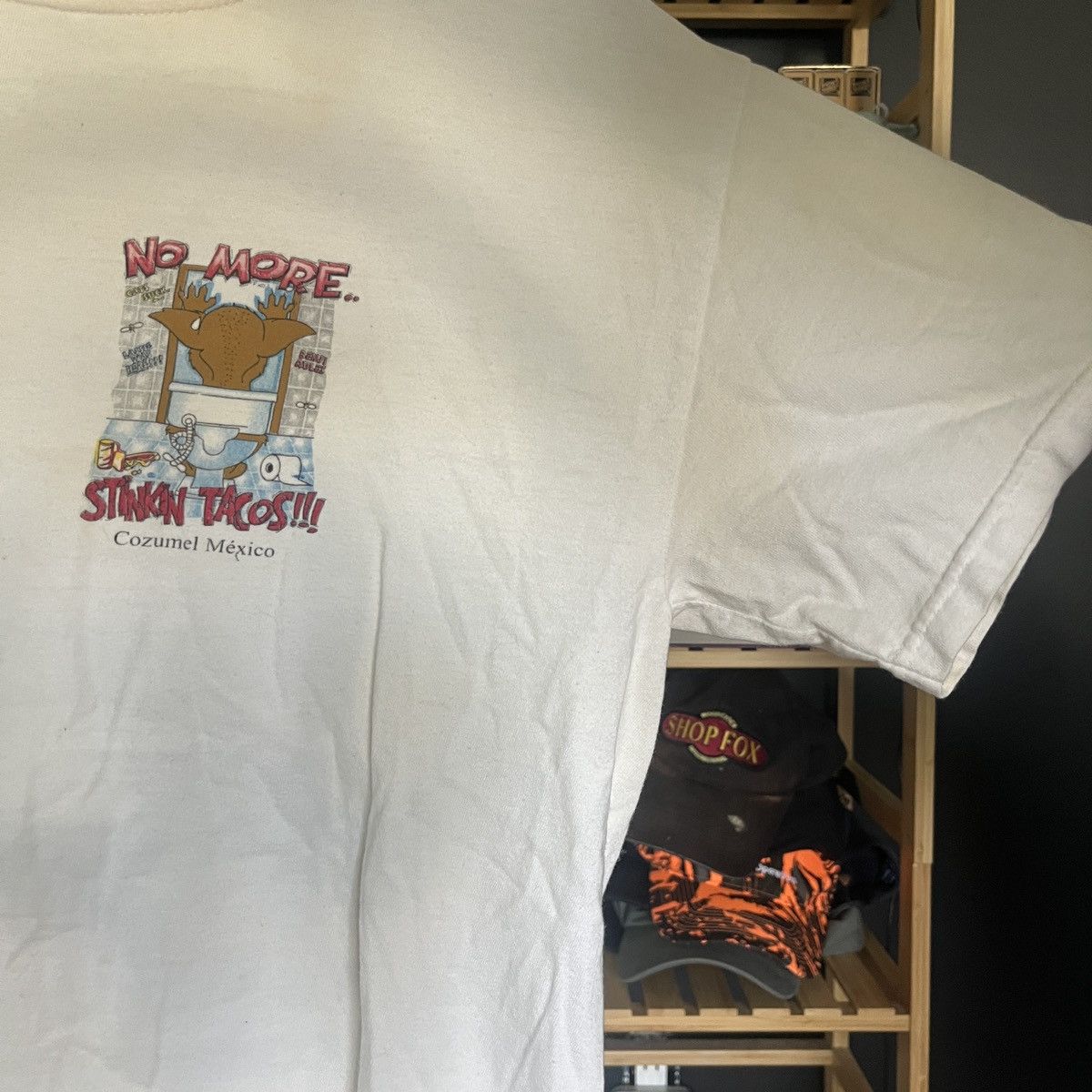 Other Vintage Mexico No More Stinkin Tacos Comedy Humor T Shirt Size US M / EU 48-50 / 2 - 3 Thumbnail