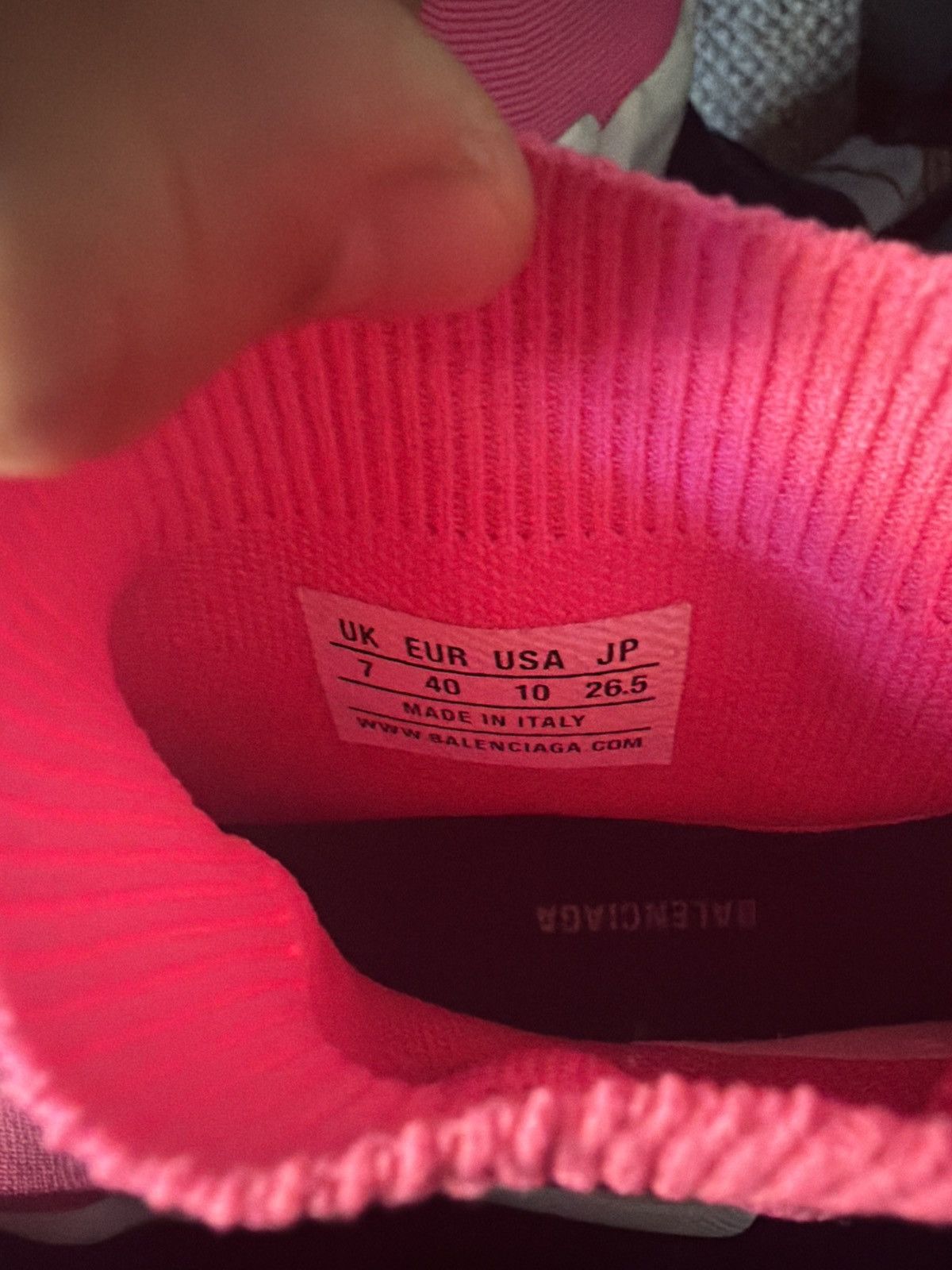 Balenciaga REC KNIT FLUO 2.0 GRAD SOLE Size US 10 / IT 40 - 2 Thumbnail