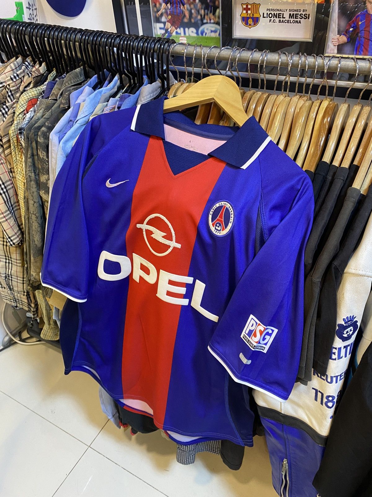 Nike Vintage 90s Paris Saint-Germain Home Kit Size US M / EU 48-50 / 2 - 1 Thumbnail